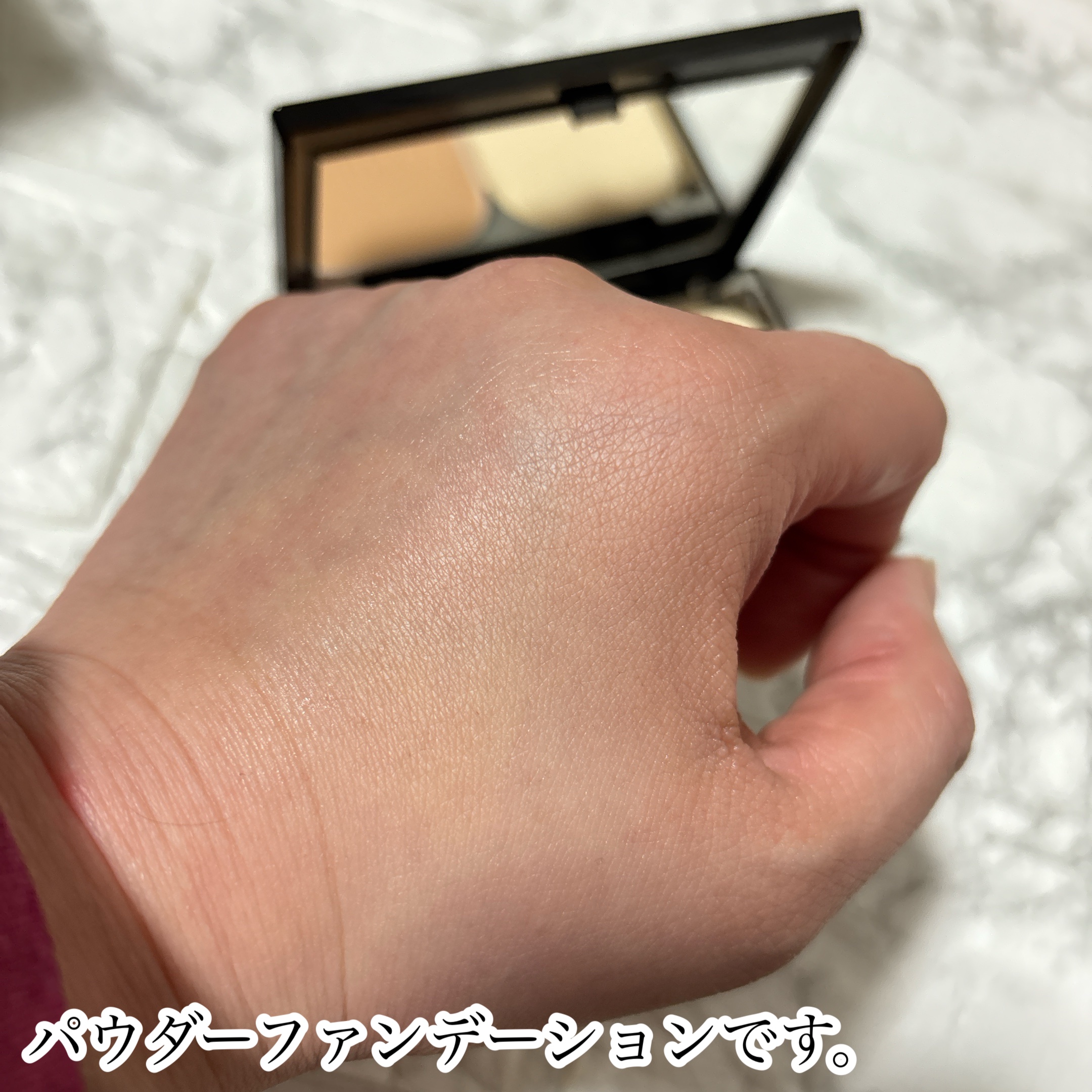 スキンルミナンス ファンデーション/インフィニティ/パウダーファンデーションを使ったクチコミ（3枚目）