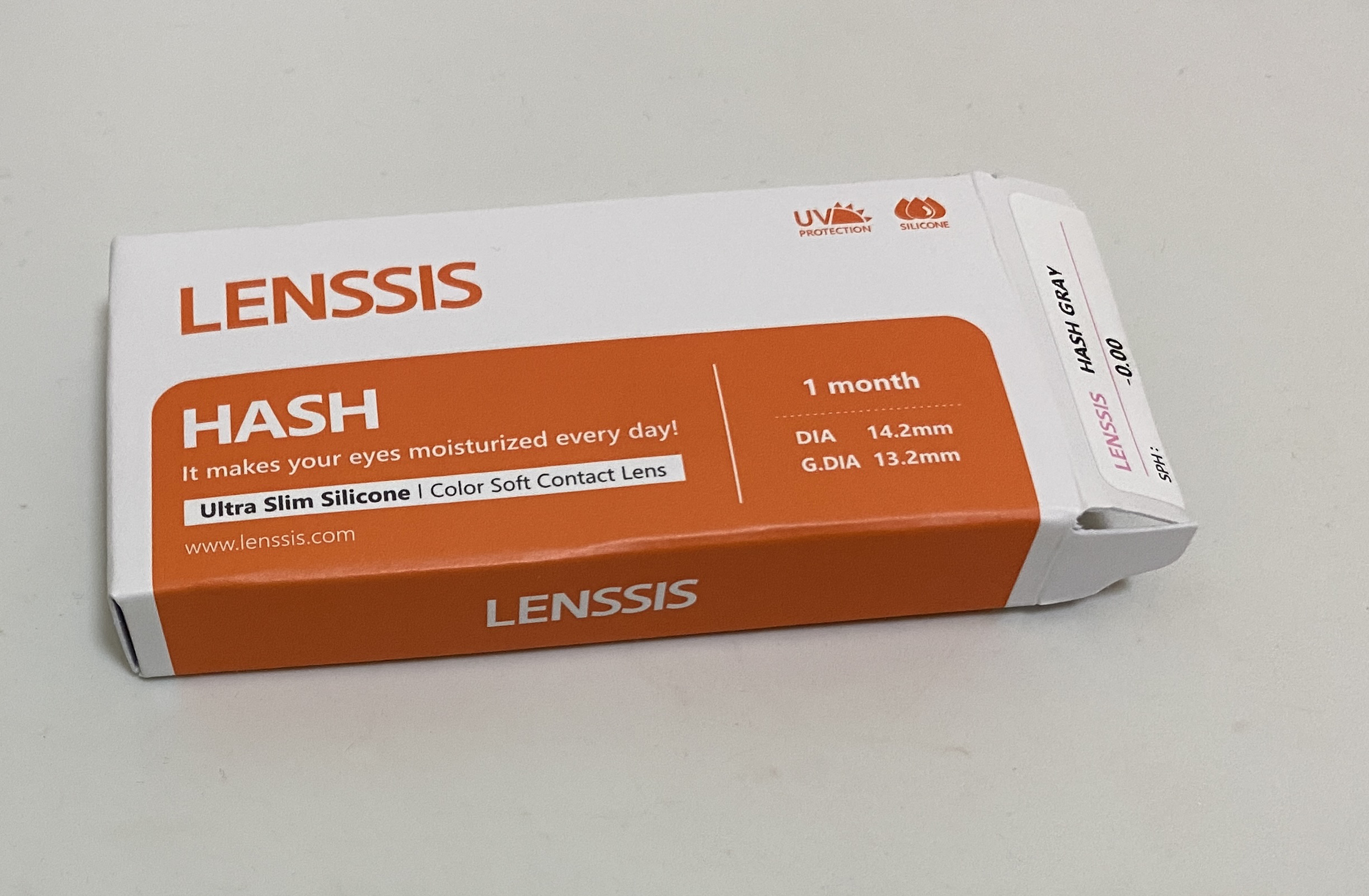 ハッシュシリーズ/LENSSIS/カラーコンタクトレンズを使ったクチコミ（1枚目）