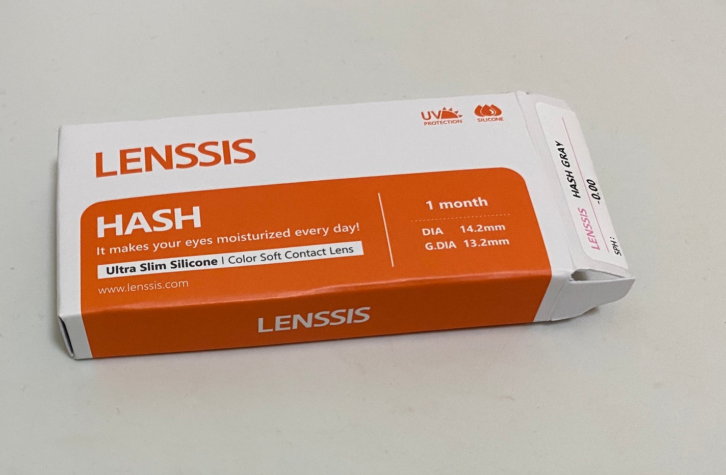 ハッシュシリーズ/LENSSIS/カラーコンタクトレンズを使ったクチコミ(1枚目)