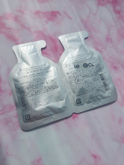 リファミルクプロテインシャンプー/トリートメント/ReFa/シャンプー・コンディショナーを使ったクチコミ(2枚目)