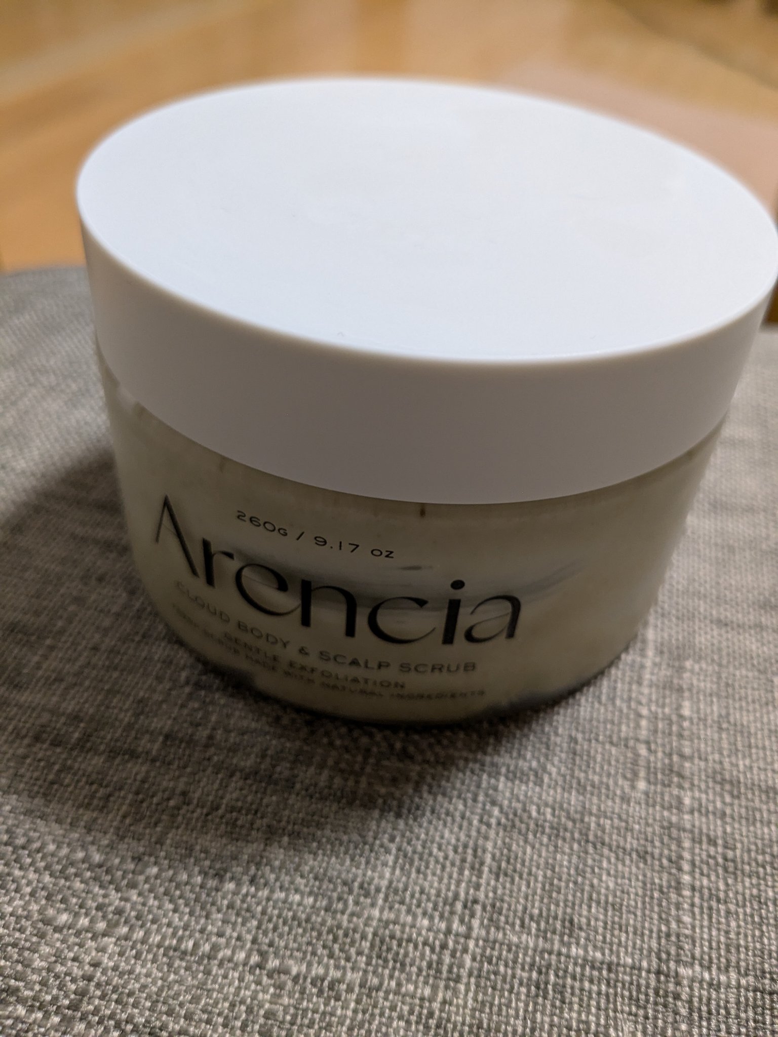 フレッシュクラウドスクラブ ゼラニウム&プリムローズ/アレンシア/ボディスクラブを使ったクチコミ（1枚目）