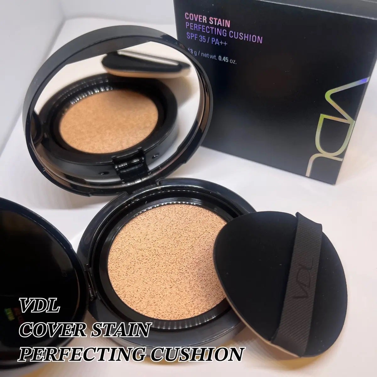 カバーステイン パーフェクティング クッション ファンデーション/VDL/クッションファンデーションを使ったクチコミ(1枚目)