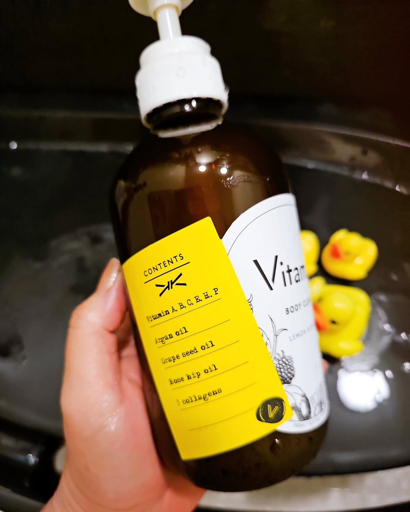 リフレッシングボディソープ(レモン&ベルガモットの香り)/Vitaming/ボディソープを使ったクチコミ(5枚目)