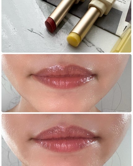 シュガーラビングリップソルベ/narka/リップスクラブを使ったクチコミ(5枚目)