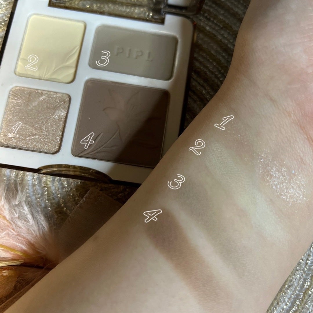 ななちょ on LIPS 「PIPLSkimmingpalette最初は「へぇ、便利そうな..」(3枚目)