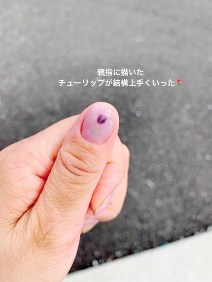 COLOR GEL POLISH/GRANJE/ジェルネイルを使ったクチコミ(2枚目)