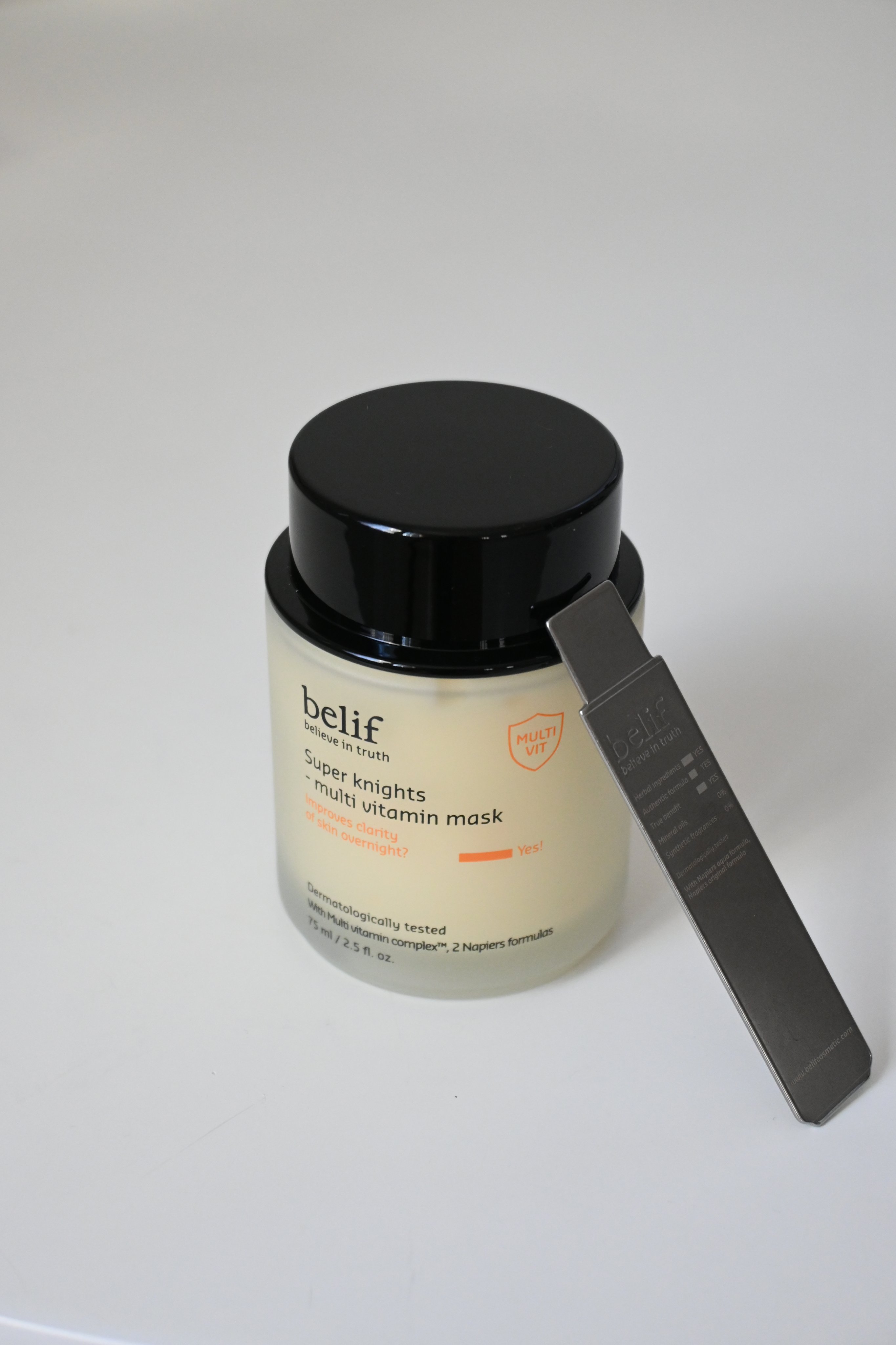 スーパーナイツ ビタミンマスク/belif/フェイスクリームを使ったクチコミ（1枚目）