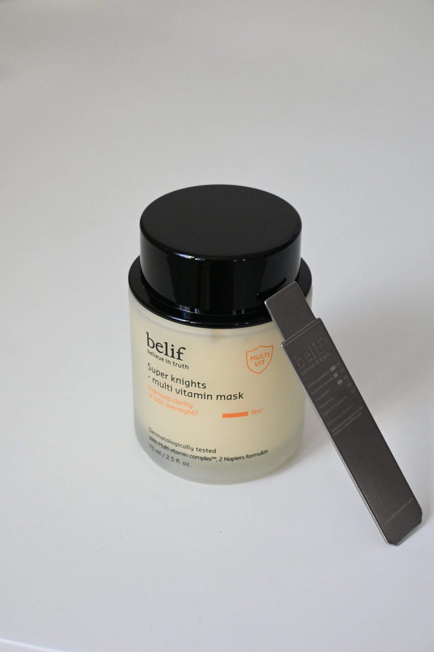 スーパーナイツ ビタミンマスク/belif/フェイスクリームを使ったクチコミ(1枚目)