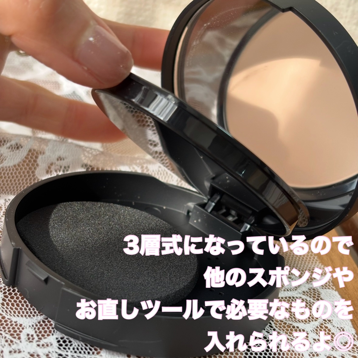 ベアプロ 24HR パウダー ファンデーション/bareMinerals/パウダーファンデーションを使ったクチコミ（2枚目）