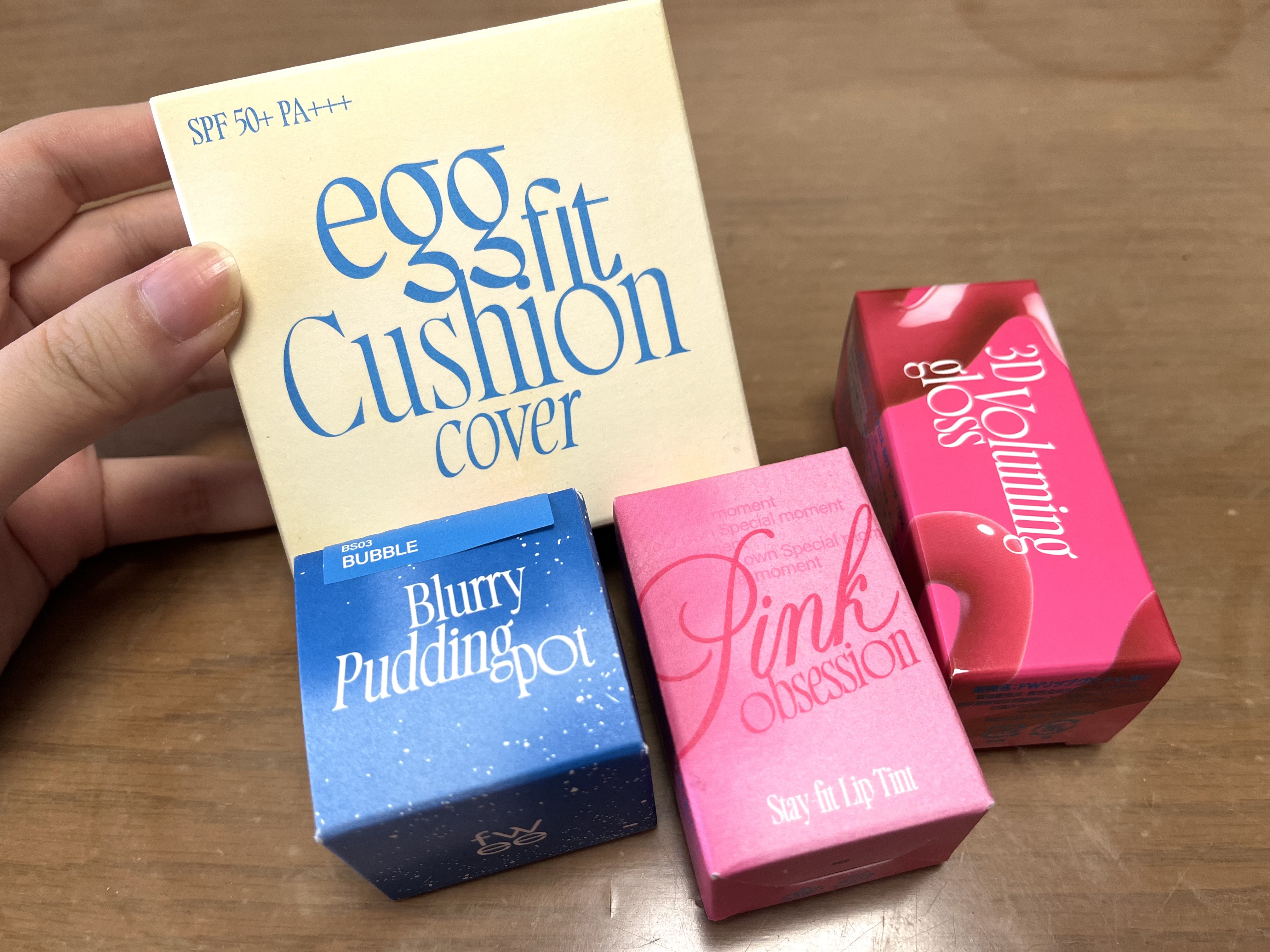 リップアンドチーク ブラーリープリンポット/fwee/口紅を使ったクチコミ（1枚目）