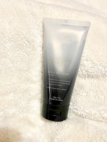 BLACK JELLY WASH(ブラックジェリーウォッシュ)/PLUEST/その他洗顔料を使ったクチコミ(1枚目)