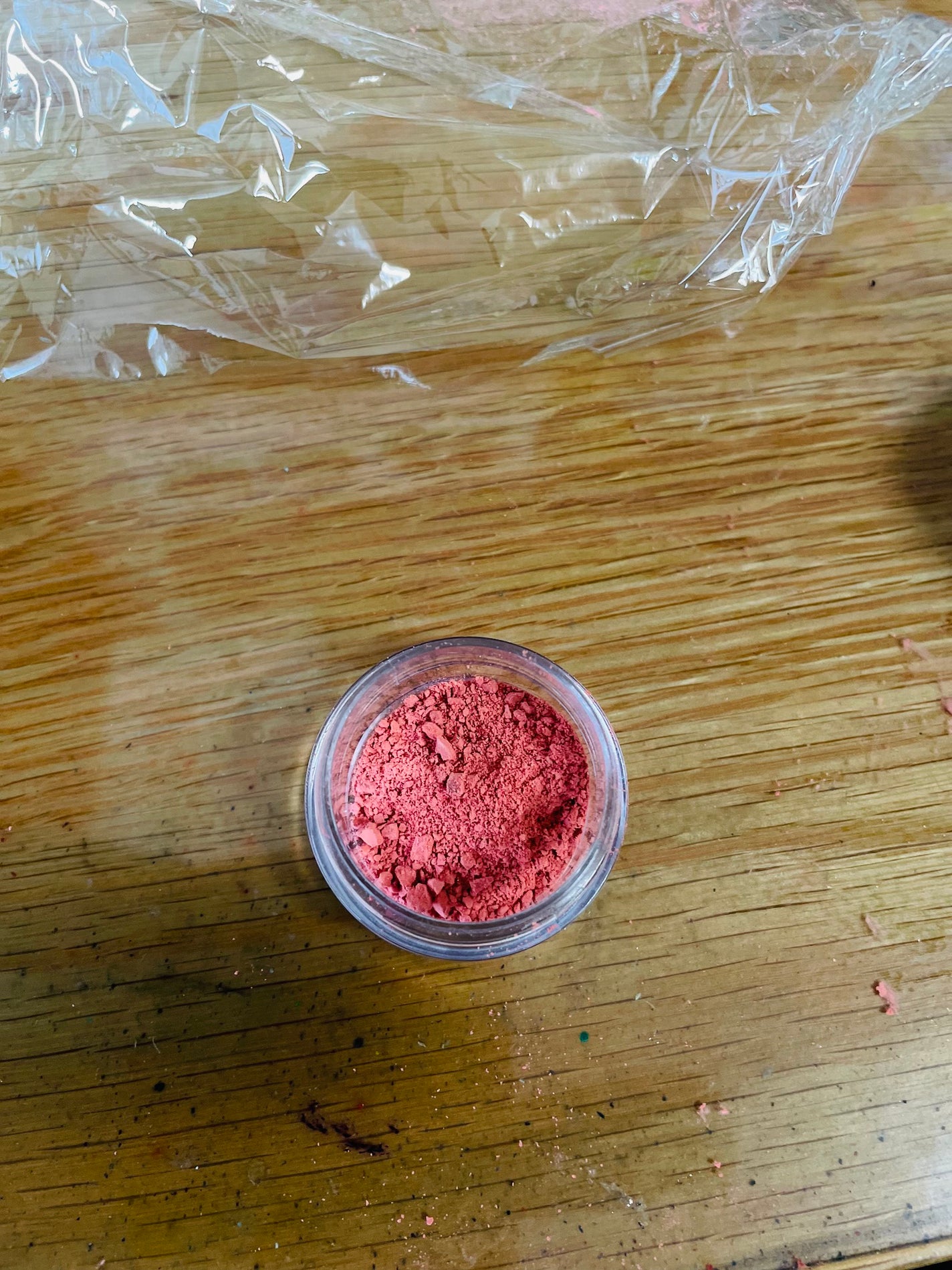 スポンジ付きチーク容器/DAISO/その他化粧小物を使ったクチコミ(3枚目)