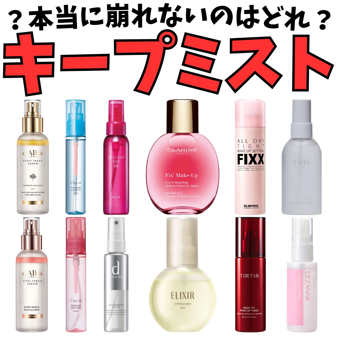 マスクフィット メイクアップフィクサー/TIRTIR(ティルティル)/フィックスミストを使ったクチコミ（1枚目）