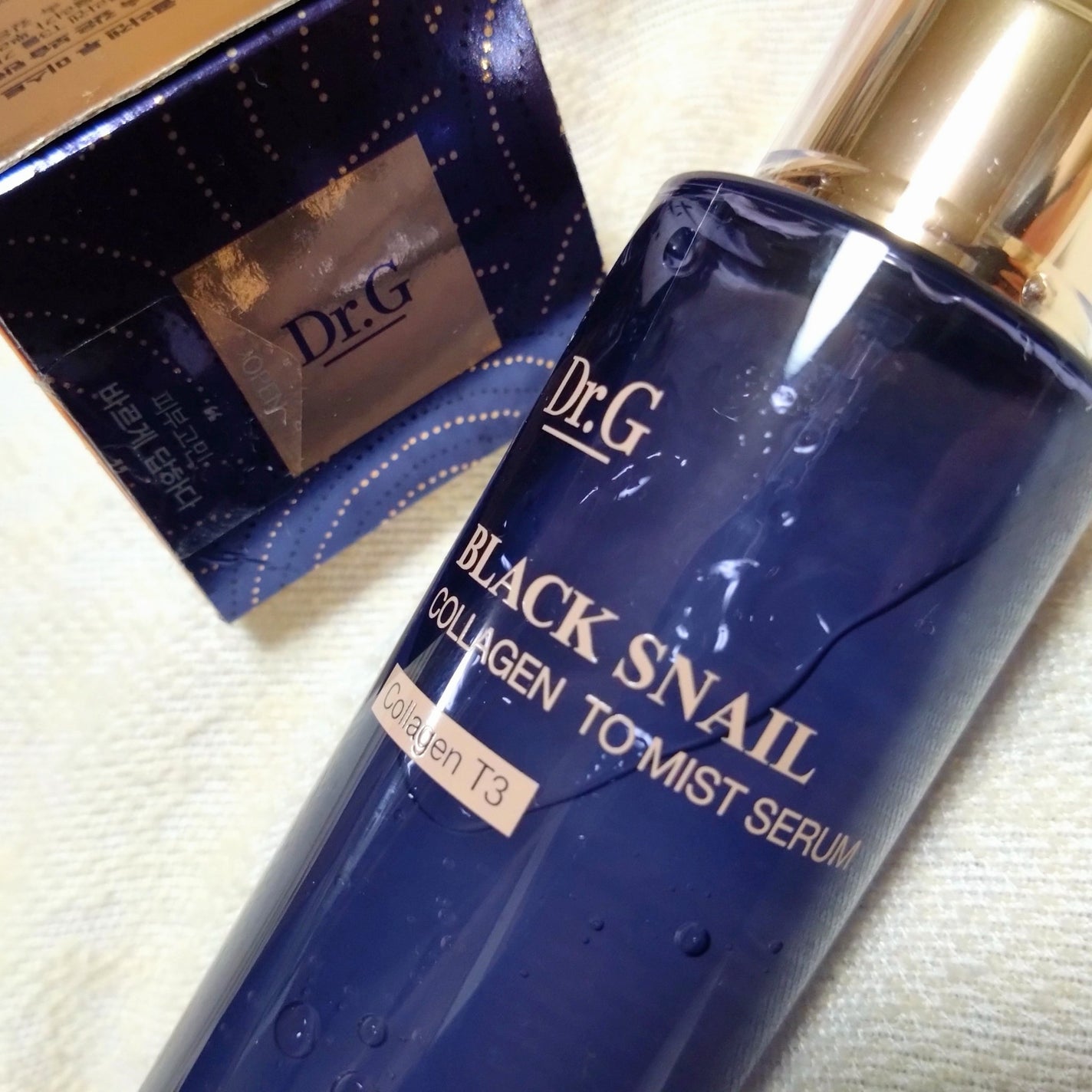 ドクタージー ブラックスネイル コラーゲンミスト/Dr.G/ミスト状化粧水を使ったクチコミ(2枚目)