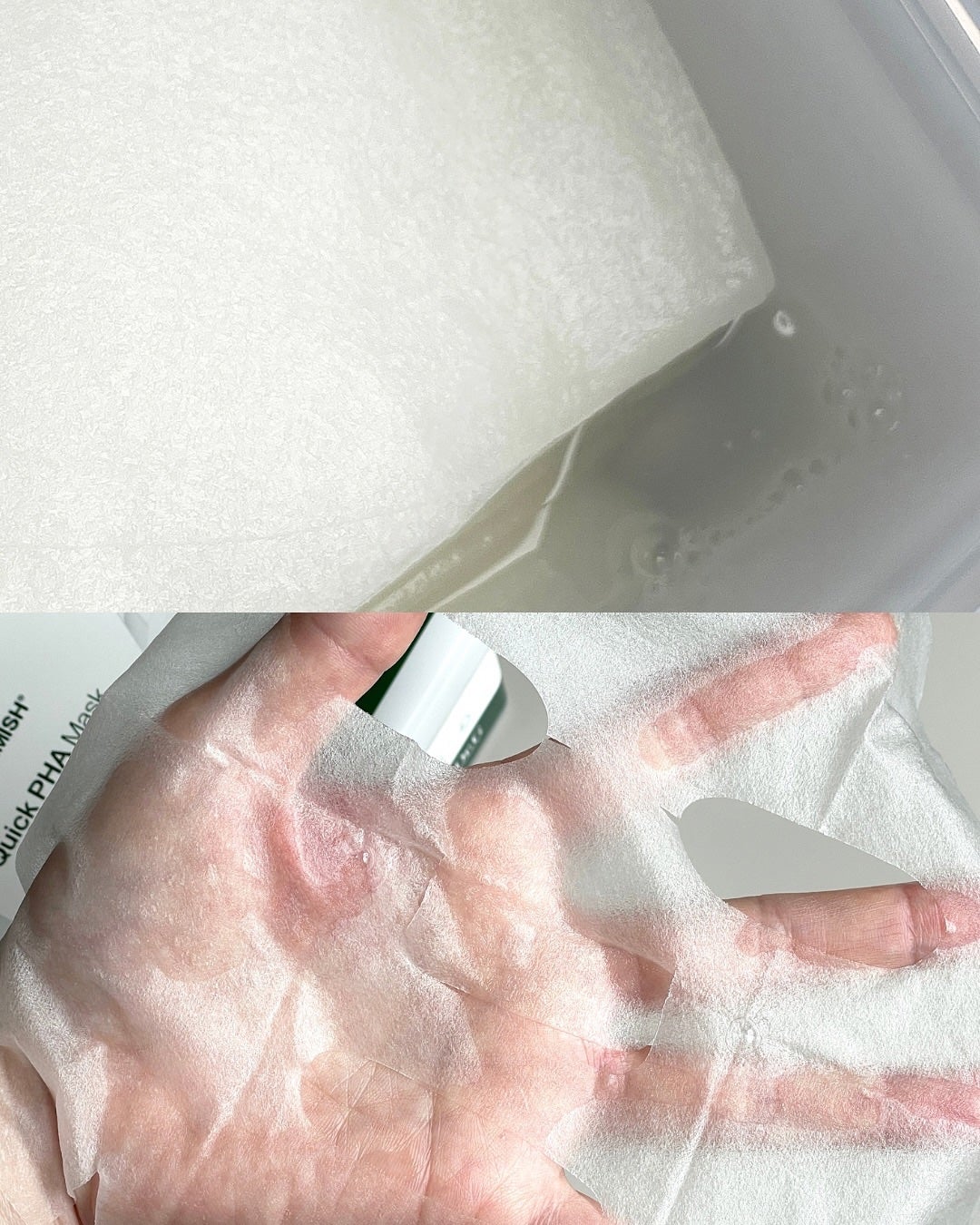 レッドブレミッシュクイックPHAシートマスク/Dr.G/シートマスク・パックを使ったクチコミ(4枚目)