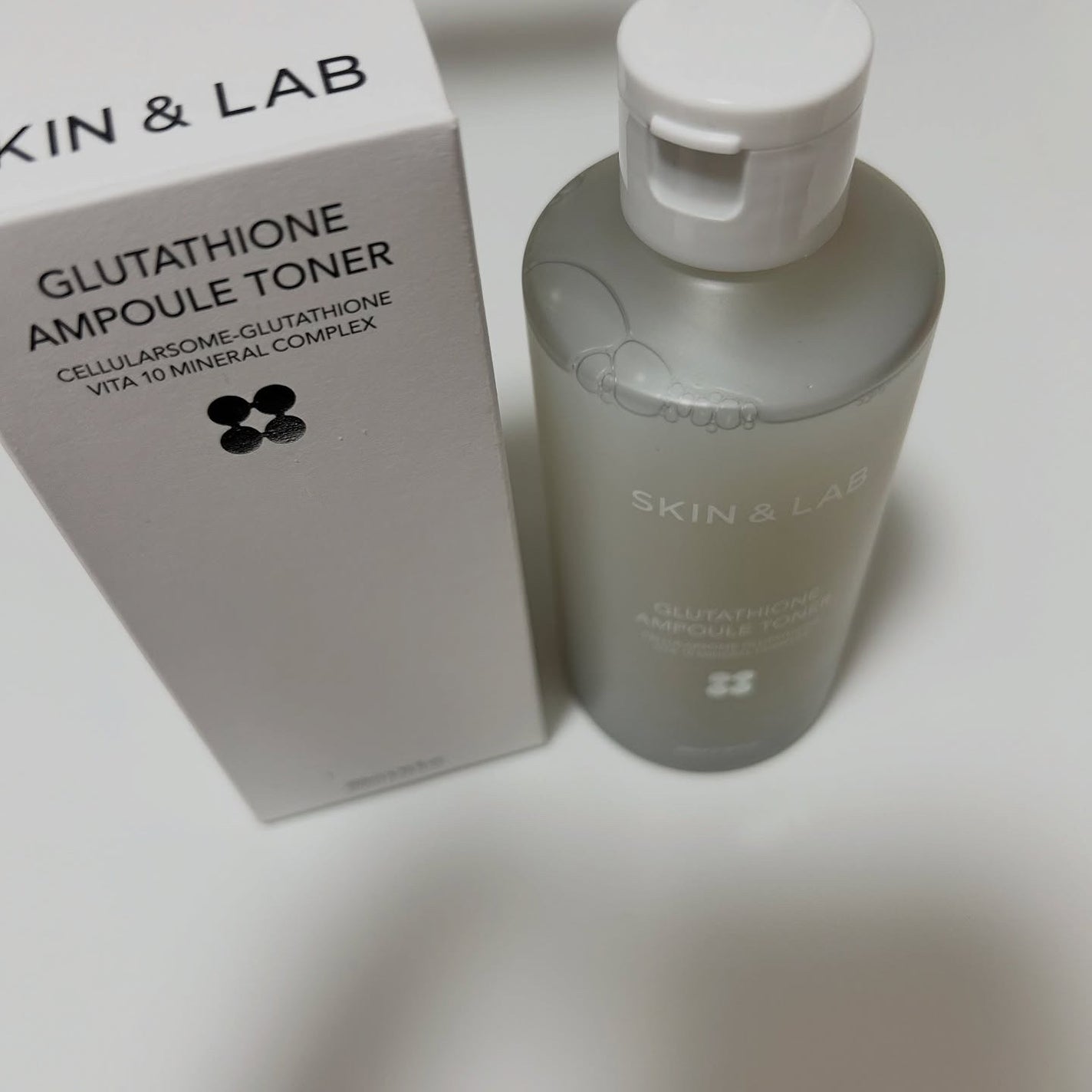 グルタチオンアンプルトナー/SKIN&LAB/化粧水を使ったクチコミ(5枚目)