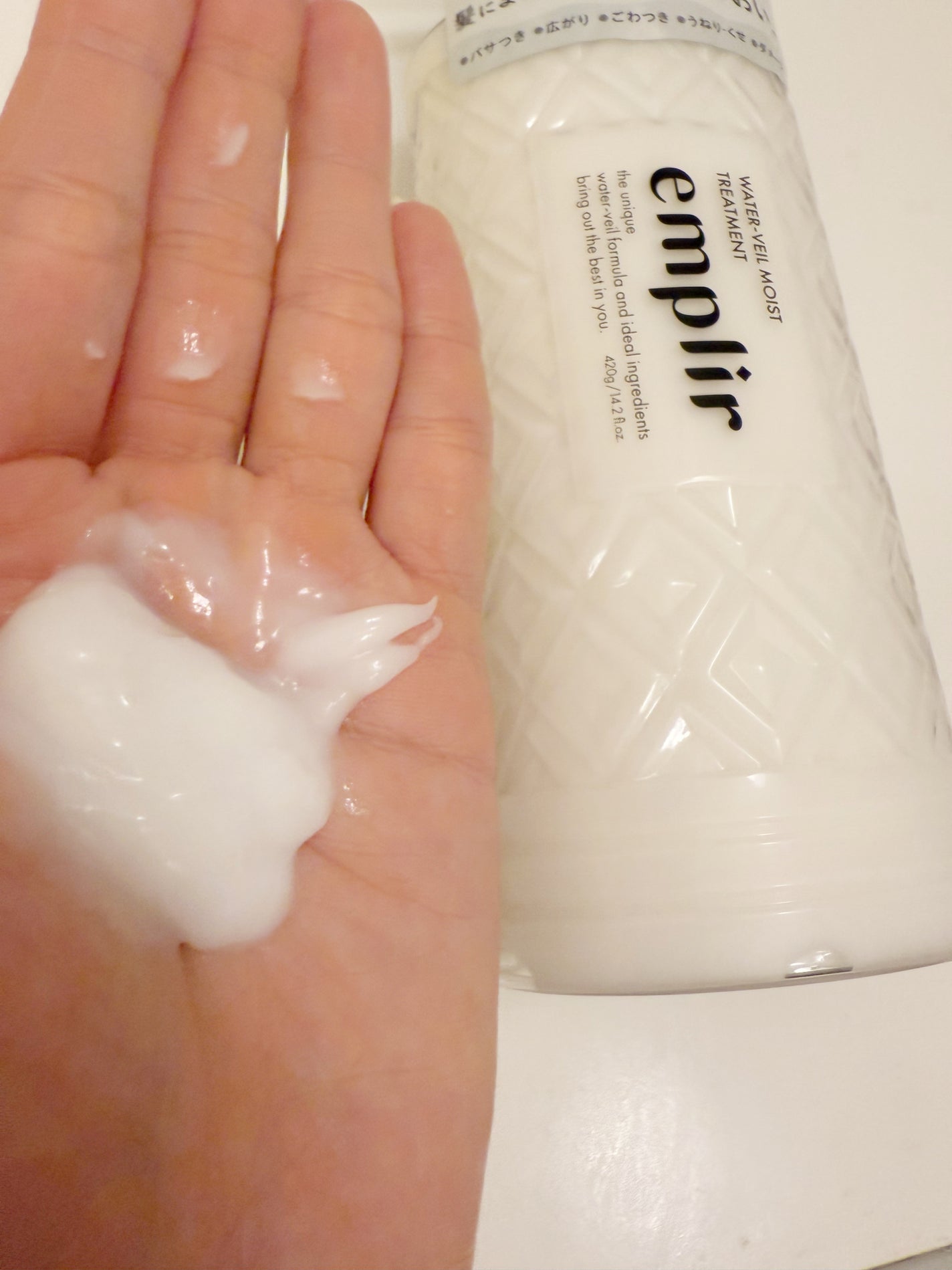 ウォーターベール モイストシャンプー/トリートメント/emplir/市販シャンプーを使ったクチコミ(4枚目)