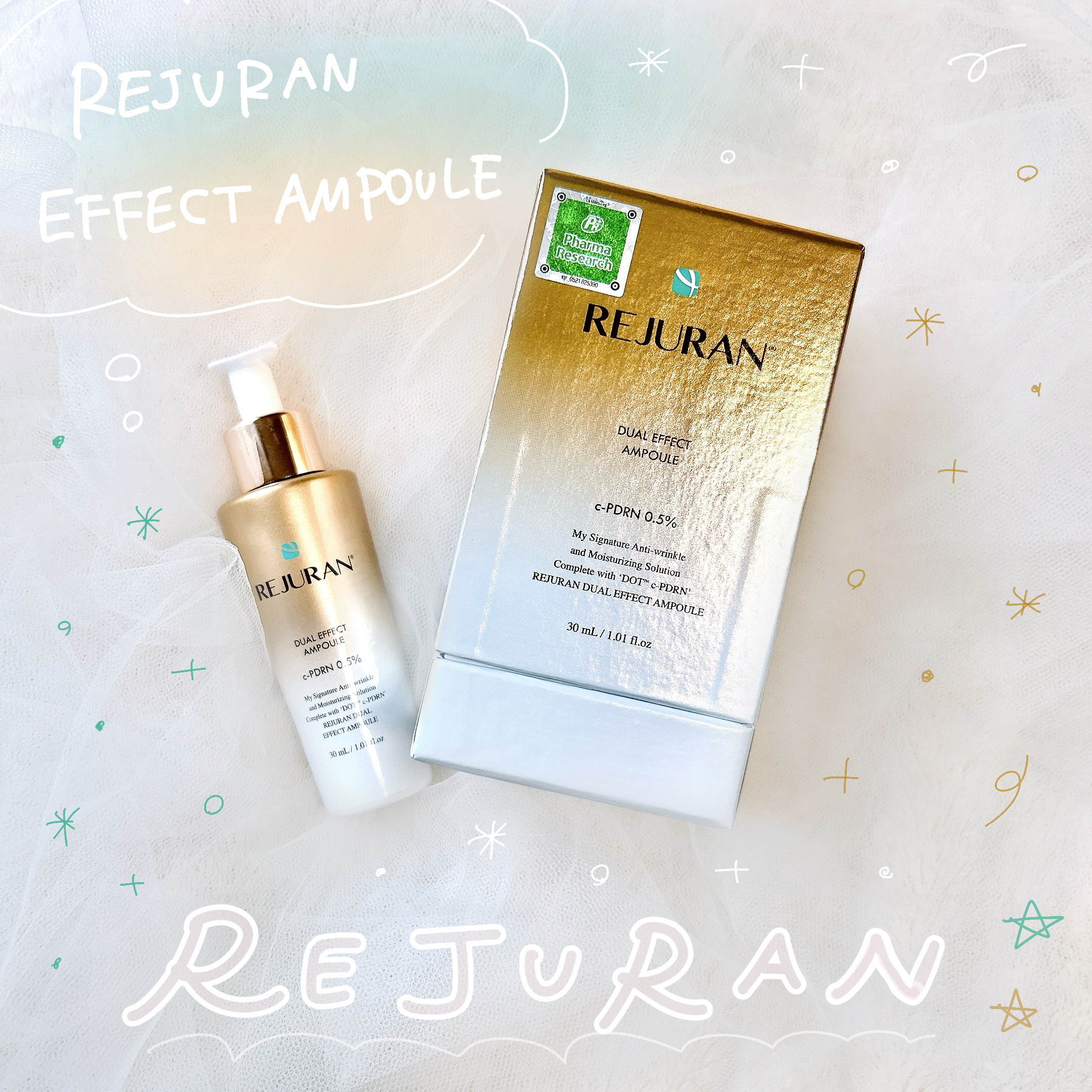 REJURAN デュアル エフェクト アンプル 30mL/REJURAN COSMETICS/美容液を使ったクチコミ（1枚目）