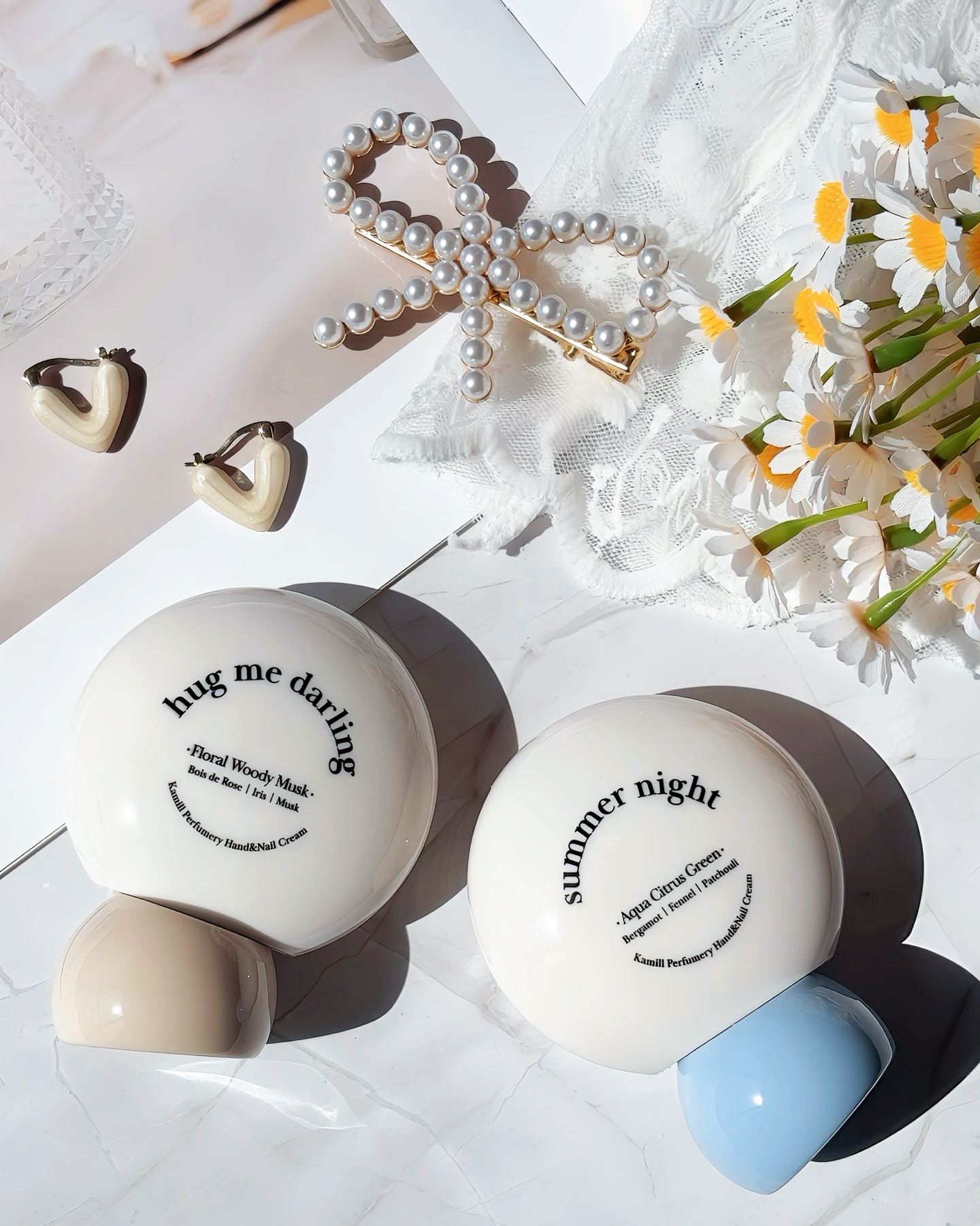 パフューマリー ハンド＆ネイルクリーム サマーナイト 50ml/カミール/ハンドクリームを使ったクチコミ（1枚目）