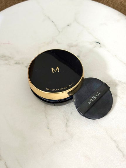 M クッション ファンデーション(プロカバー)/MISSHA/クッションファンデーションを使ったクチコミ(1枚目)