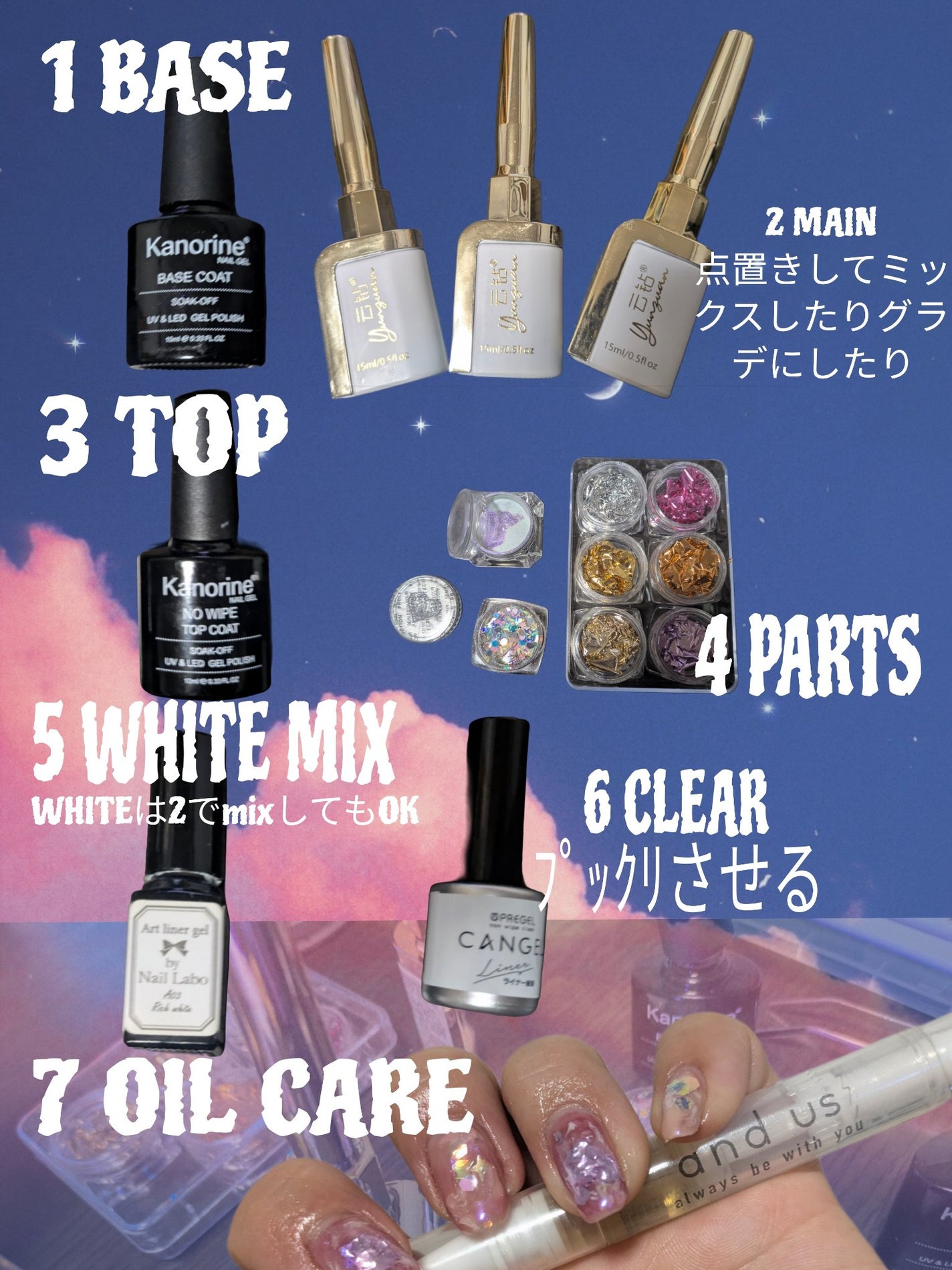 カラージェル/by Nail Labo/ジェルネイルを使ったクチコミ(7枚目)