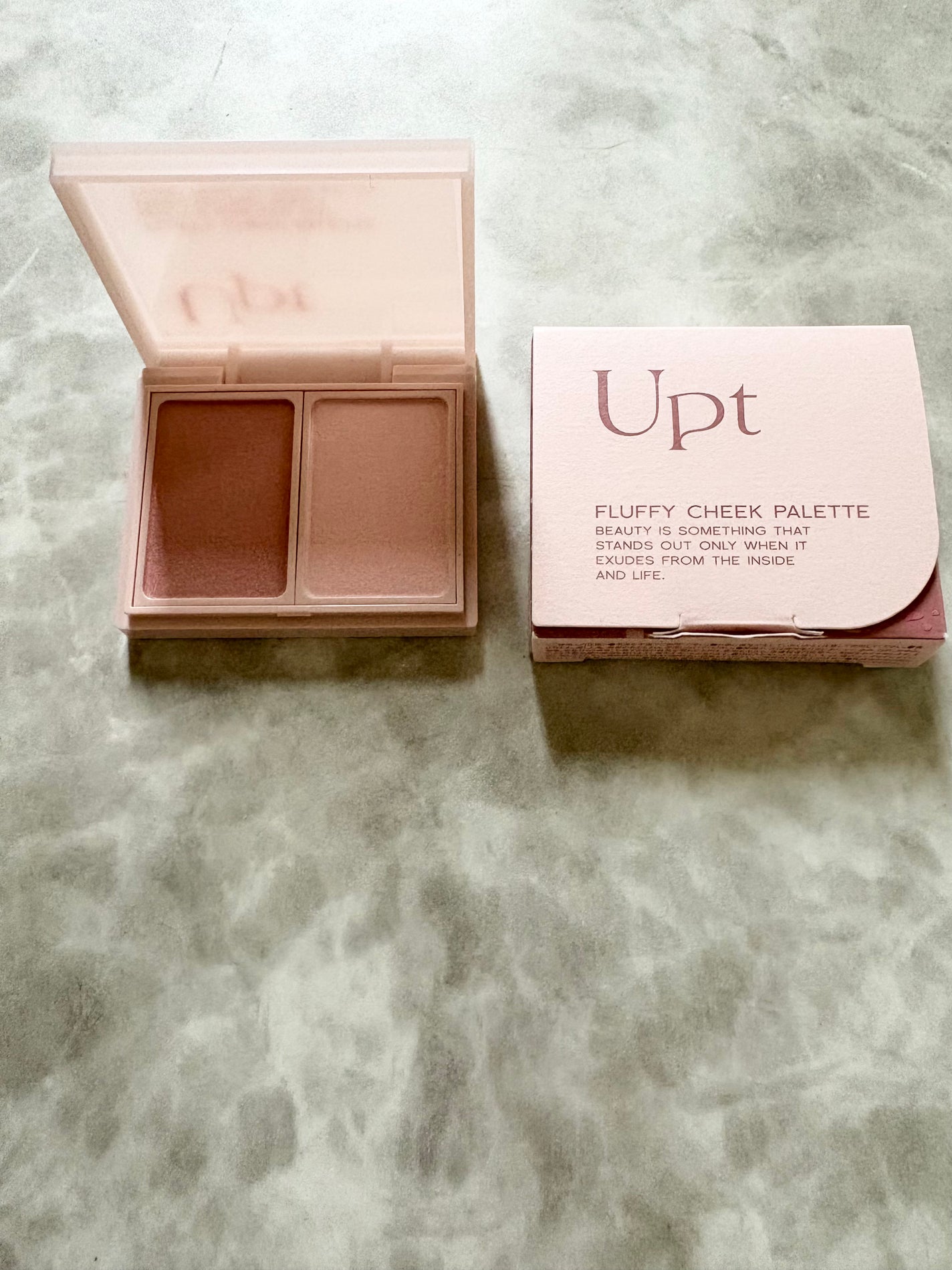 Upt FLUFFY CHEEK PALETTE /Upt/パウダーチークを使ったクチコミ(1枚目)