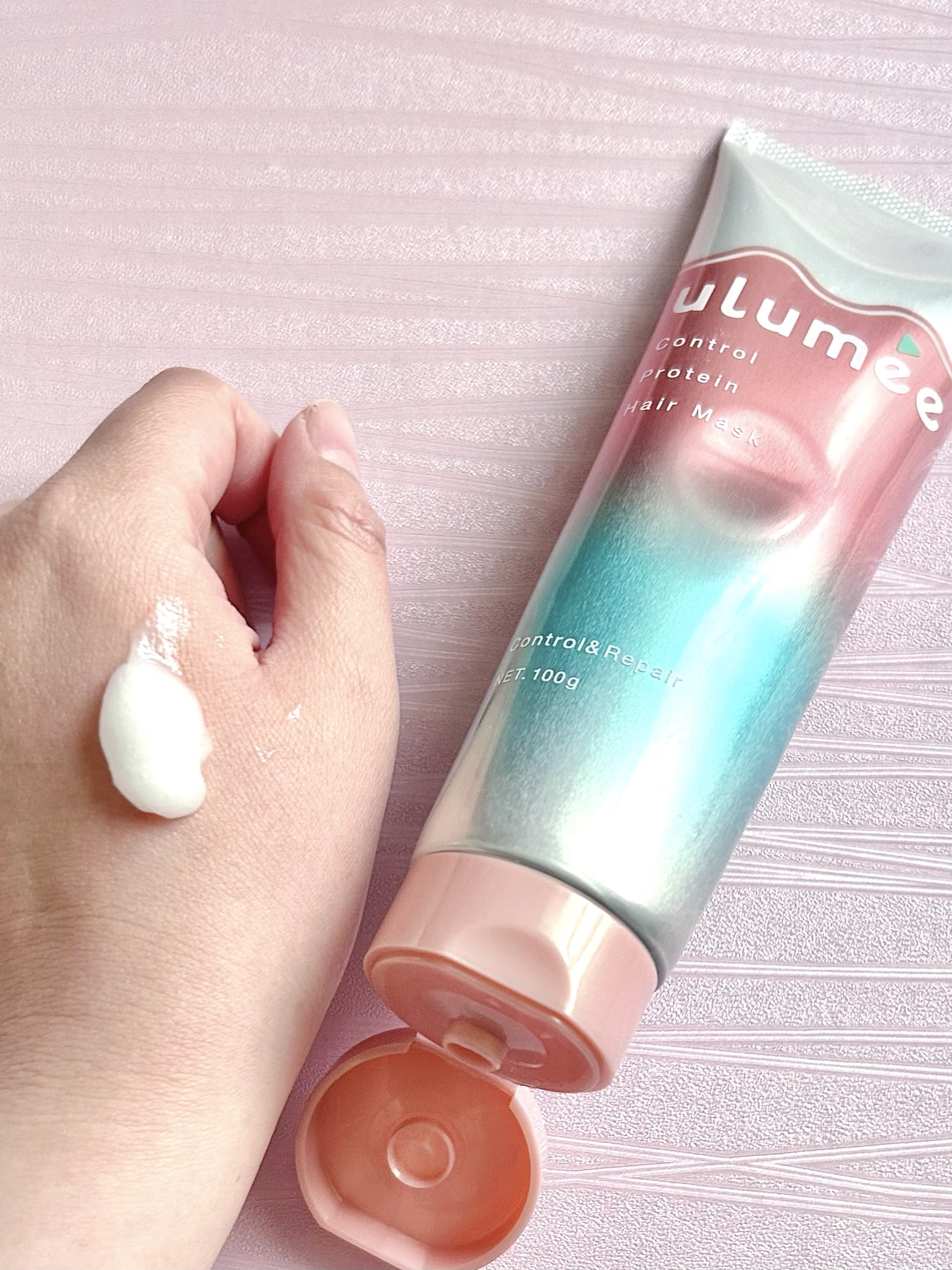 コントロールプロテイン ヘアマスク/ulumee/ヘアマスク・ヘアパックを使ったクチコミ（3枚目）