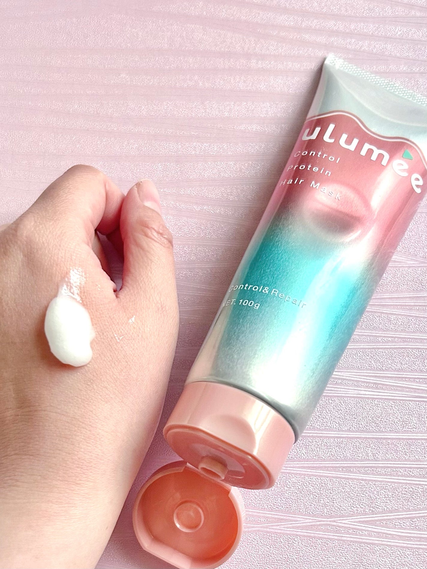 コントロールプロテイン ヘアマスク/ulumee/ヘアマスク・ヘアパックを使ったクチコミ(3枚目)