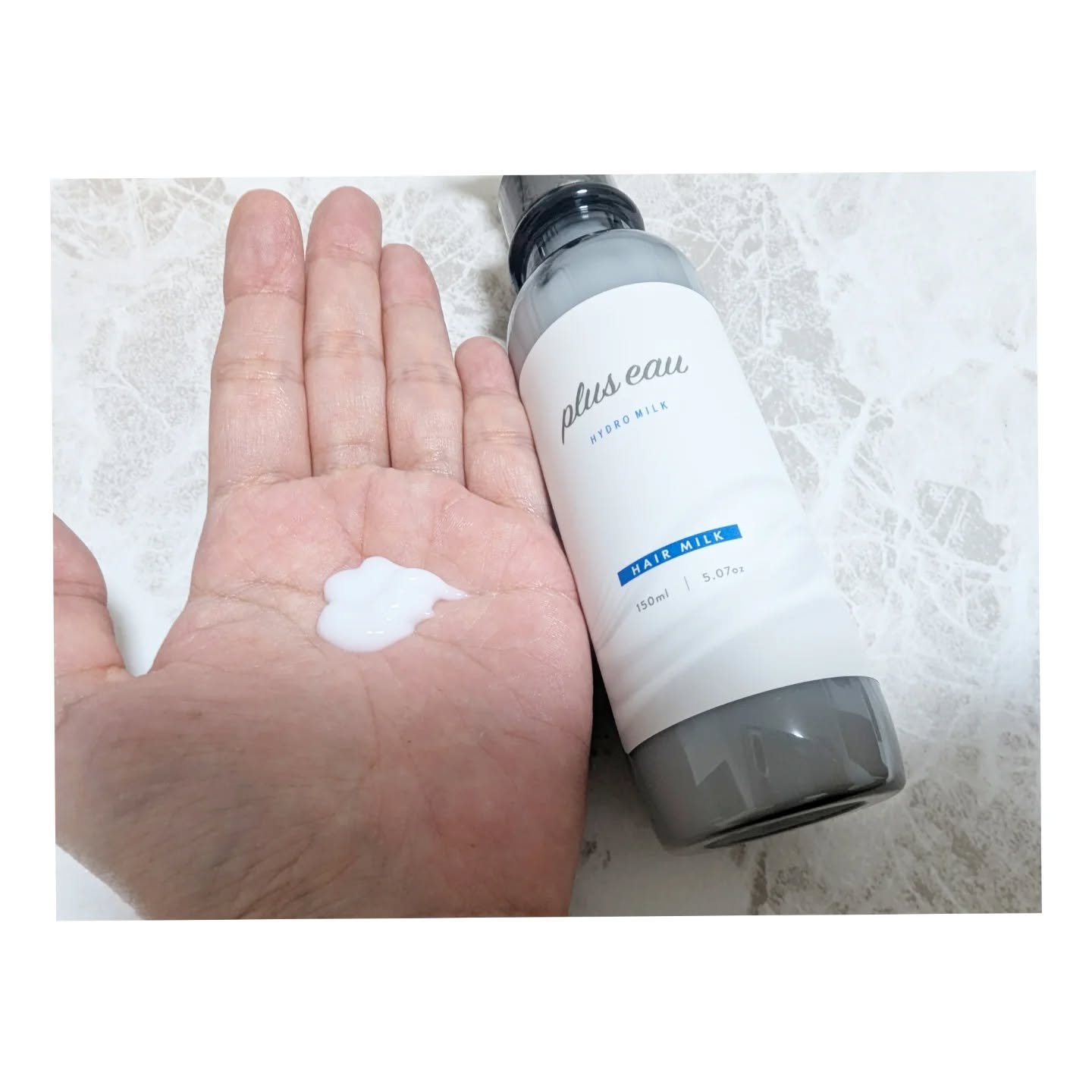プリュスオー ハイドロミルク/plus eau/ヘアミルクを使ったクチコミ（2枚目）