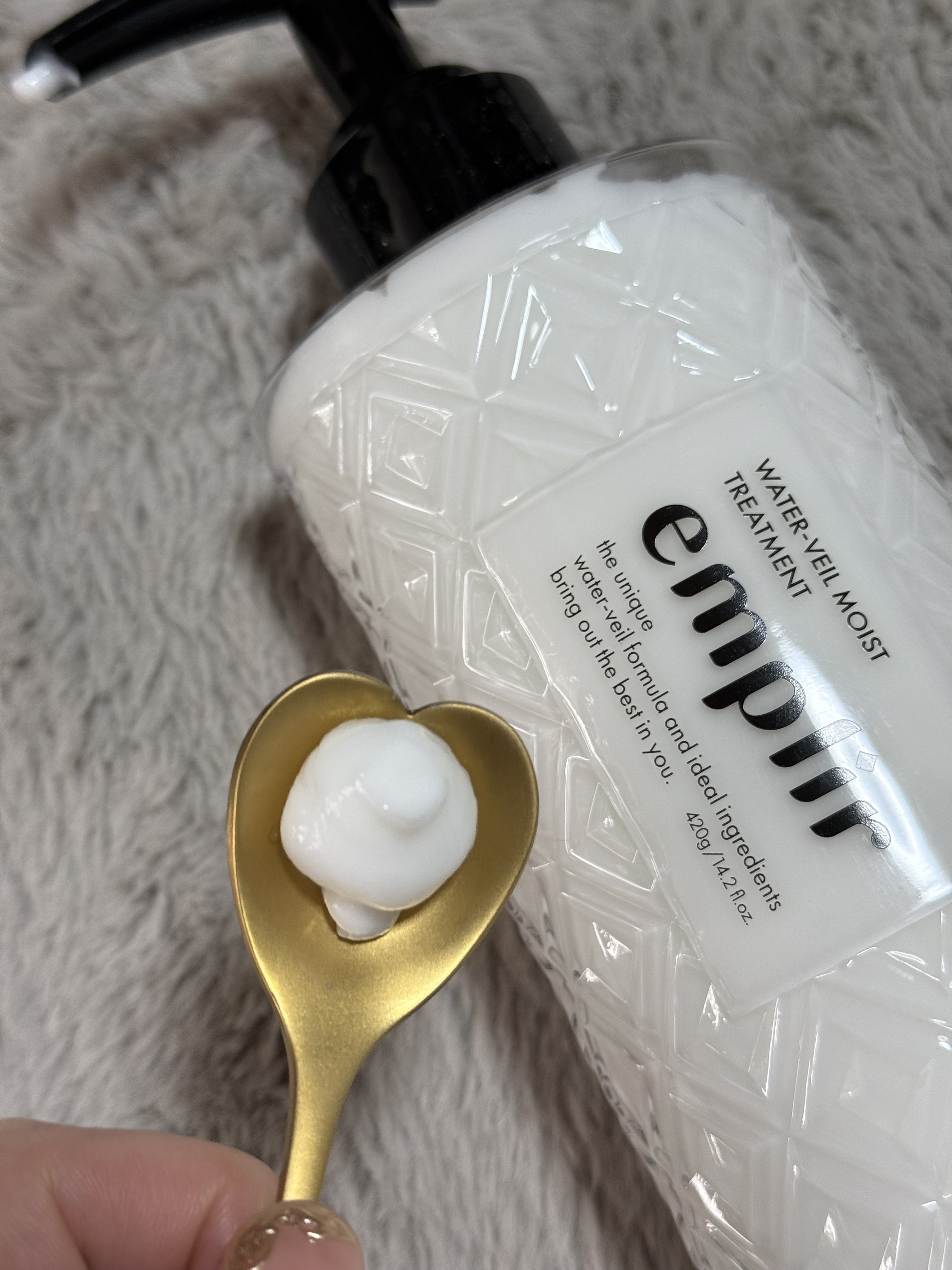 ウォーターベール　モイストシャンプー／トリートメント/emplir/市販シャンプーを使ったクチコミ（3枚目）