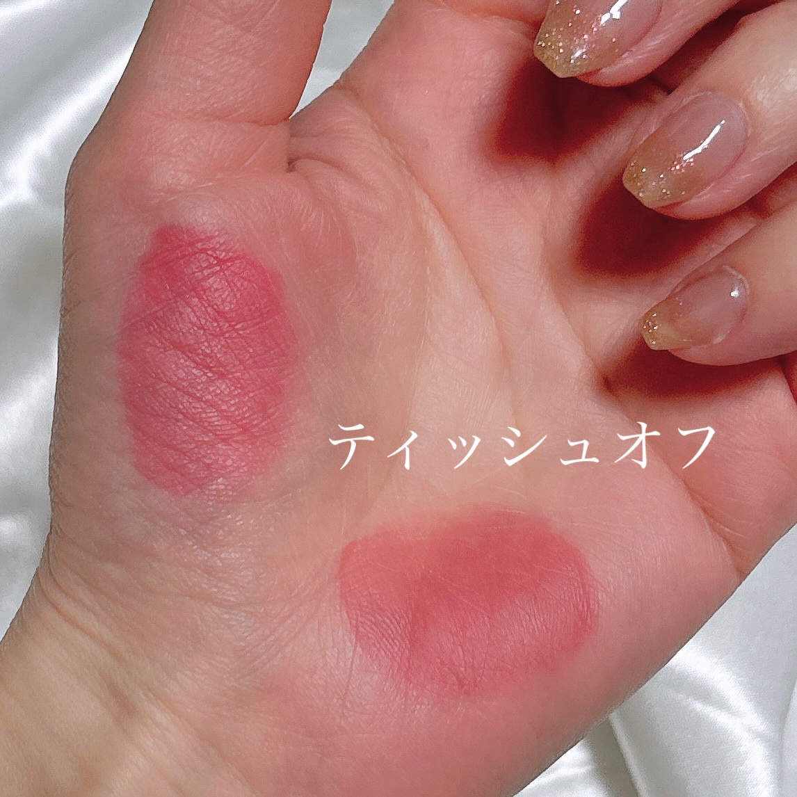 ジェルフィットティント/AMUSE/リップティントを使ったクチコミ（3枚目）