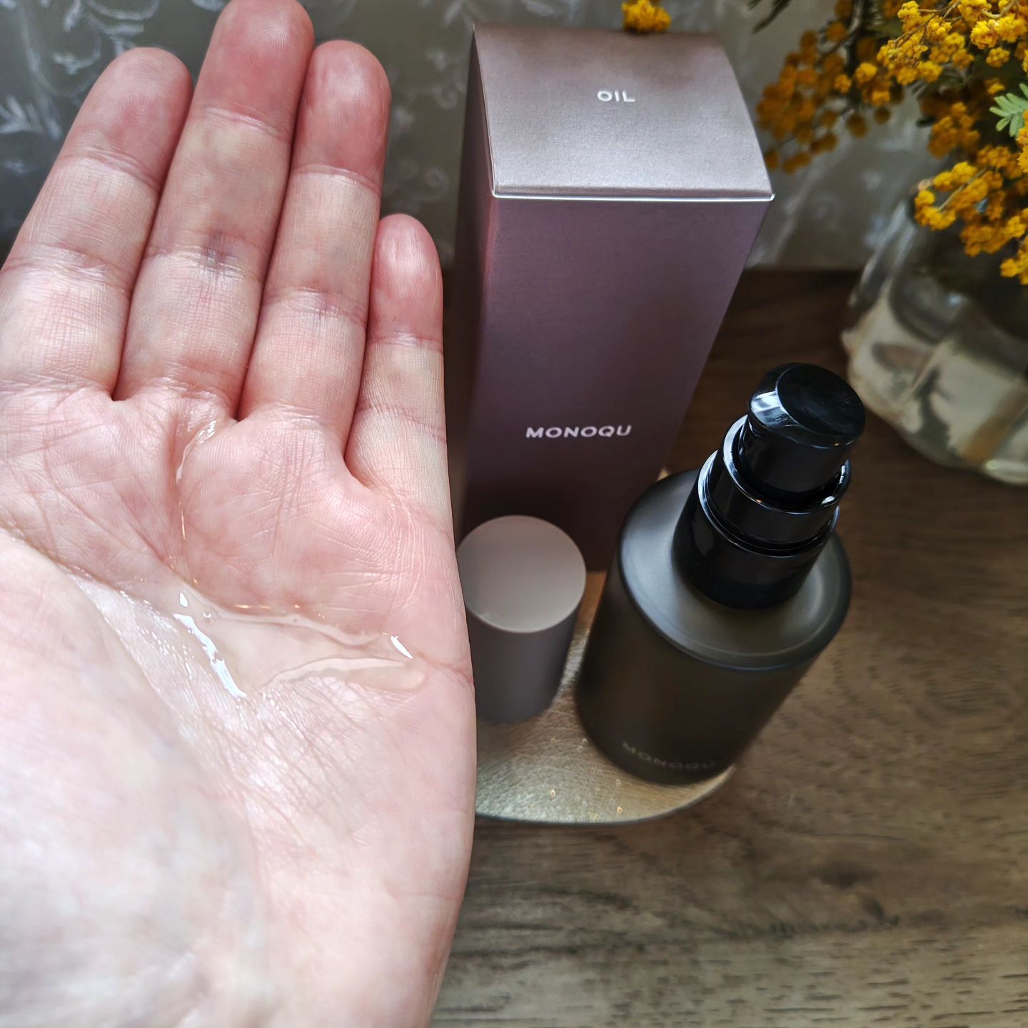OIL JELLY/MONOQU/ヘアジェルを使ったクチコミ（2枚目）