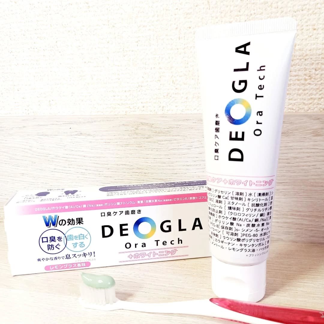 デオグラオーラテック ＋ホワイトニング/DEOGLA/歯磨き粉を使ったクチコミ（1枚目）