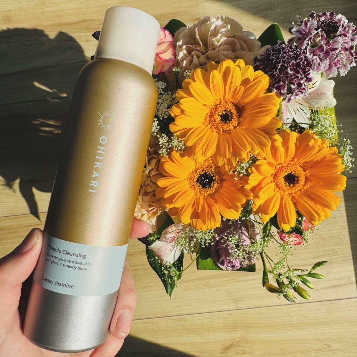バブルクレンジング クラッシージャスミン/OHIKARI/クレンジングクリームを使ったクチコミ（1枚目）