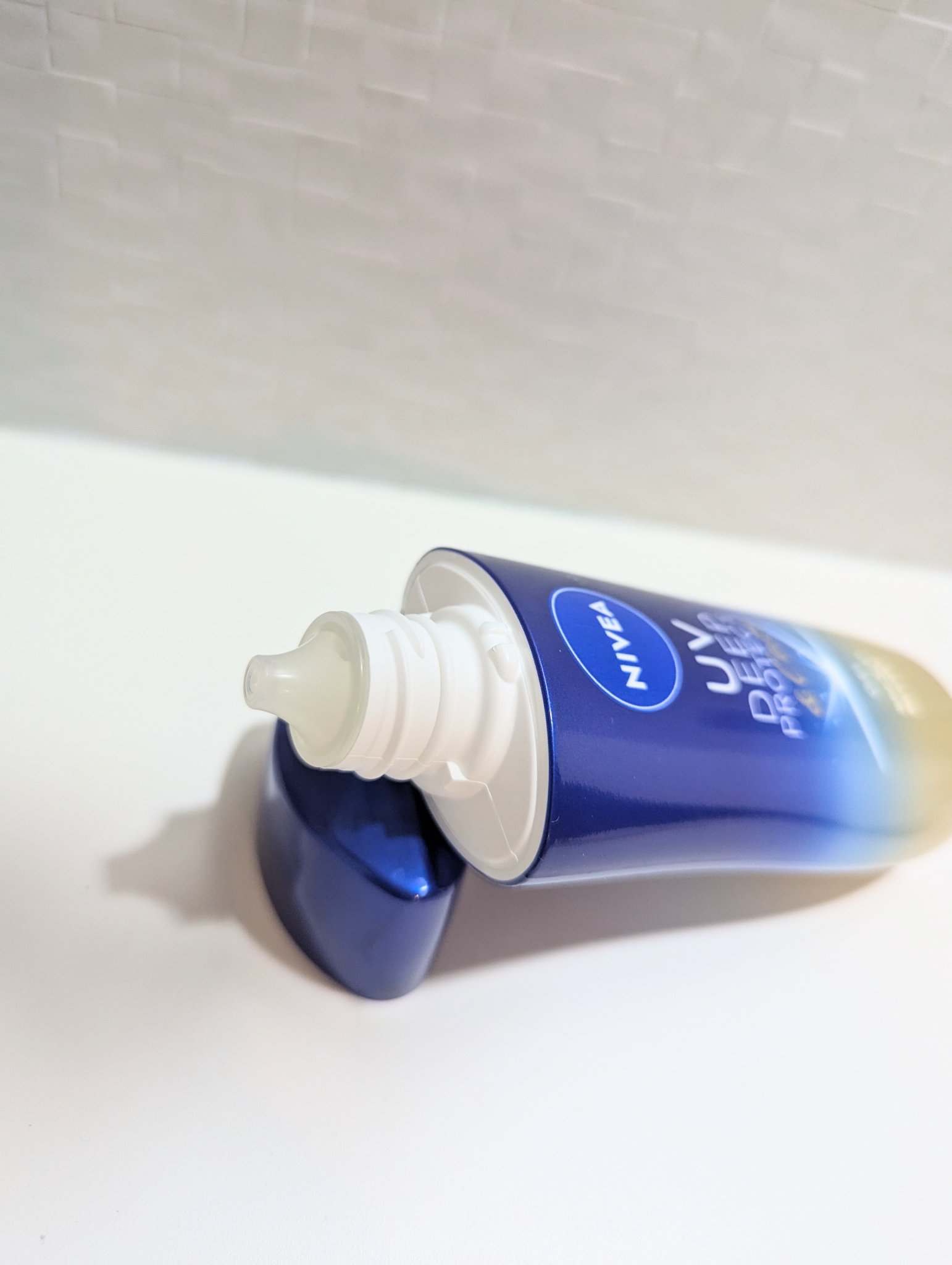 ニベアUV ディープ プロテクト＆ケア ジェル/ニベア/日焼け止めジェルを使ったクチコミ（2枚目）