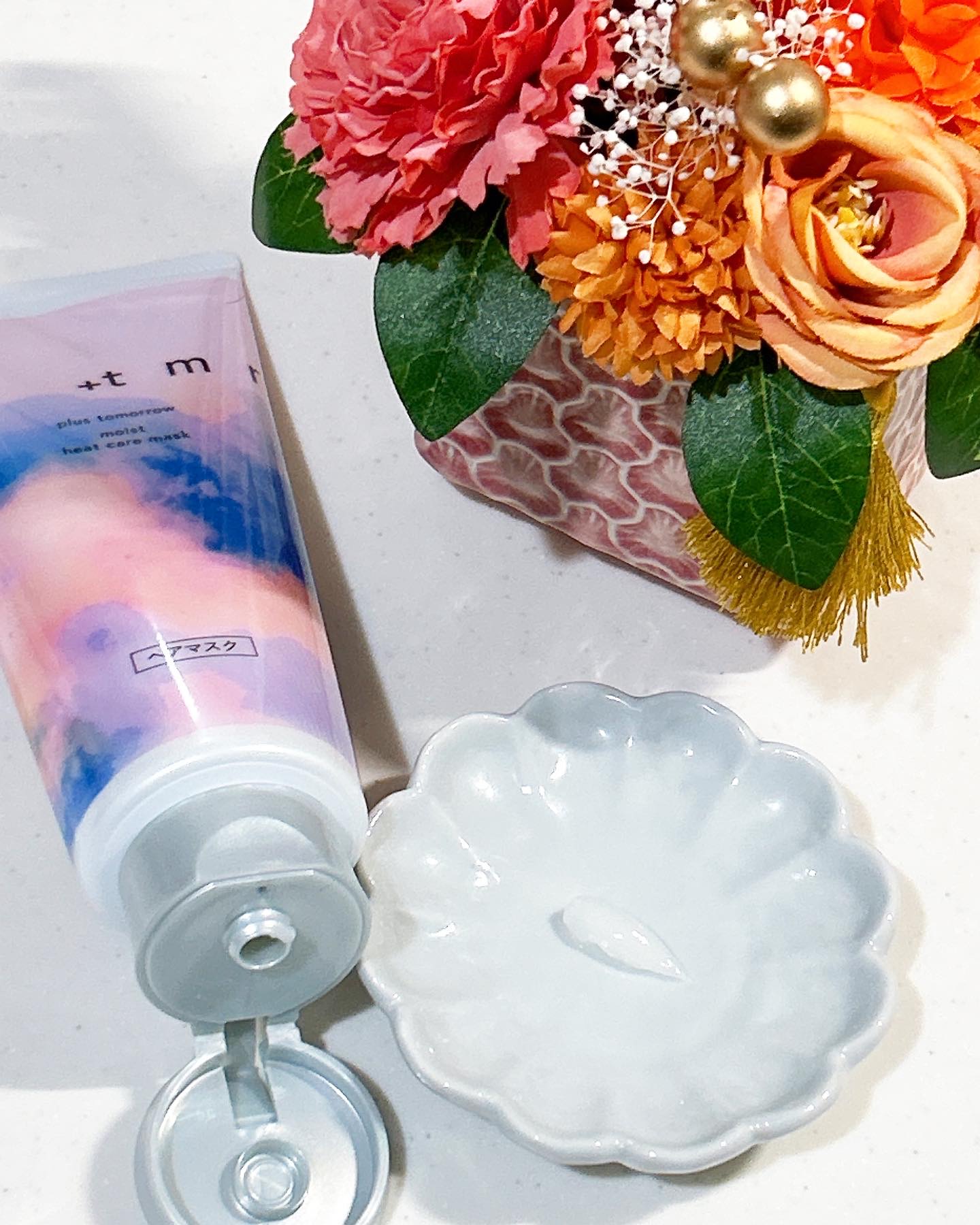 プラストゥモロー　モイスト　ヒートケアマスク/＋ｔｍｒ/ヘアマスク・ヘアパックを使ったクチコミ（3枚目）