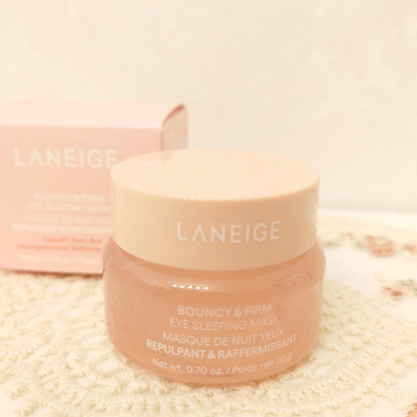バウンシースリーピングマスク/LANEIGE/フェイスクリームを使ったクチコミ(1枚目)