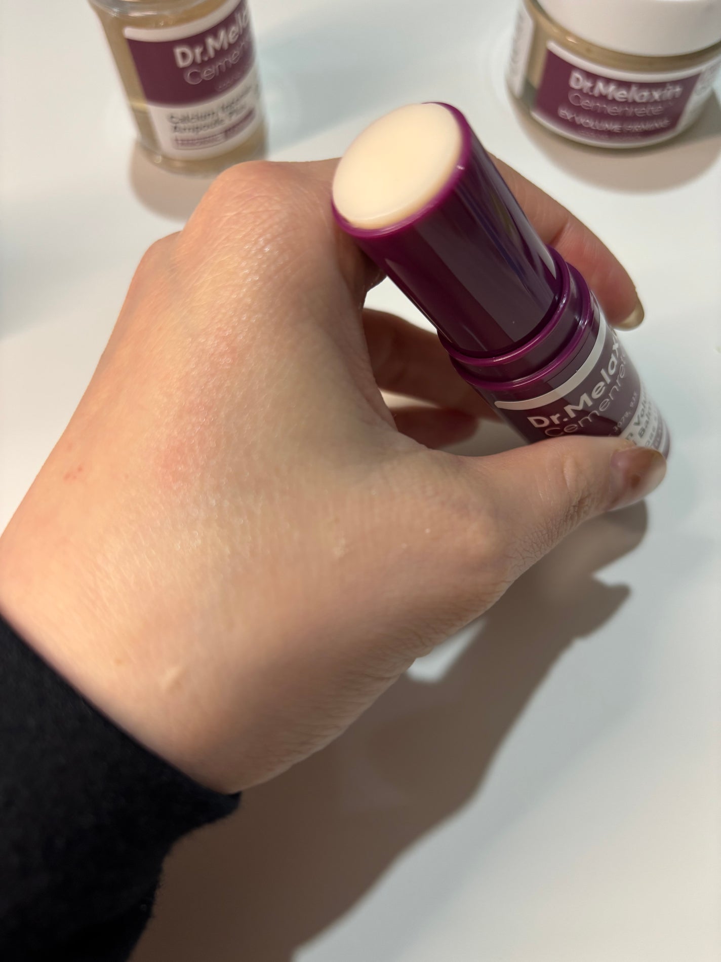 セメンリトカルシウムアンプル+セメンリトカルシウムクリーム/Dr.Melaxin/スキンケアキットを使ったクチコミ(4枚目)