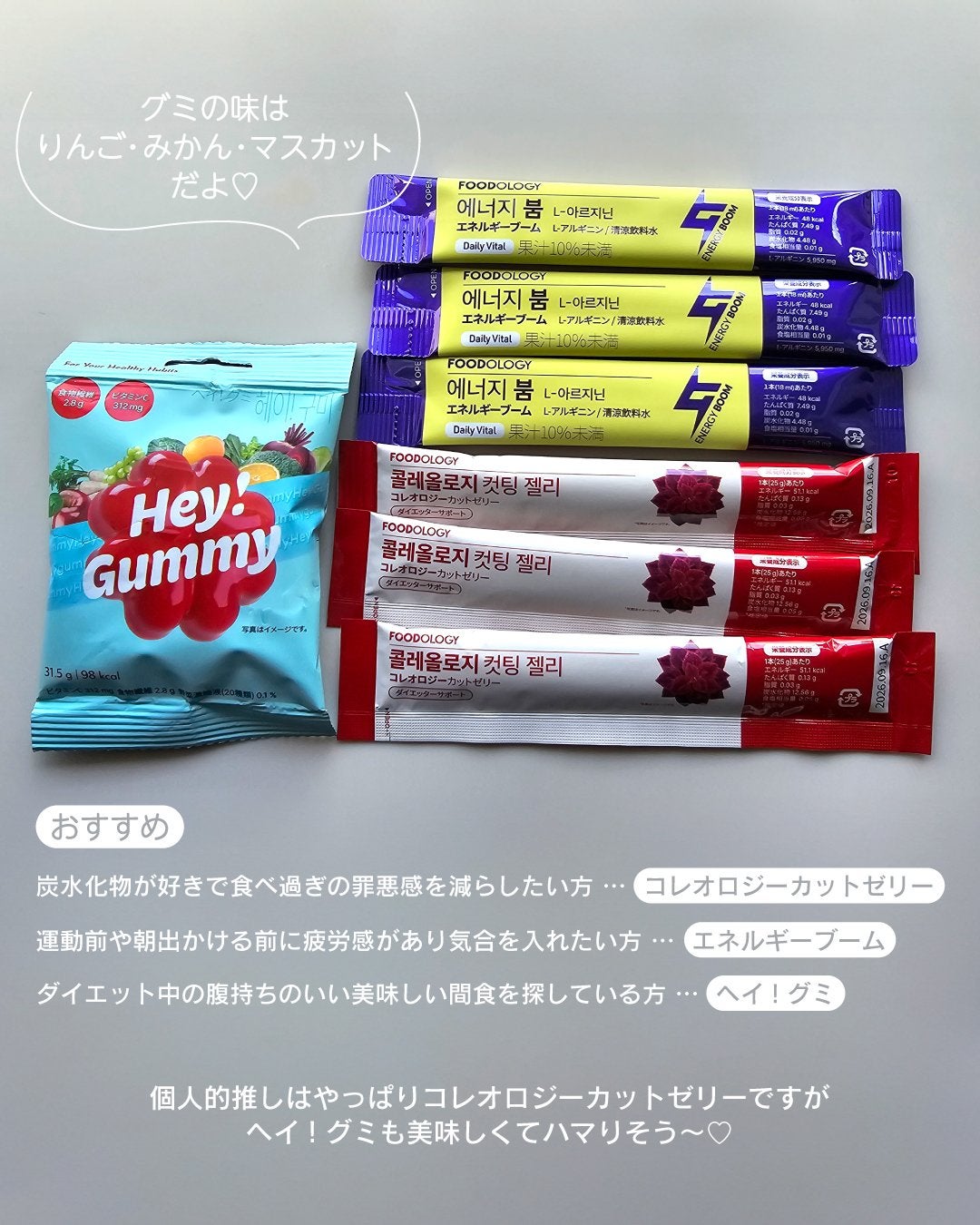 コレオロジーカットゼリー/FOODOLOGY/食品を使ったクチコミ(6枚目)