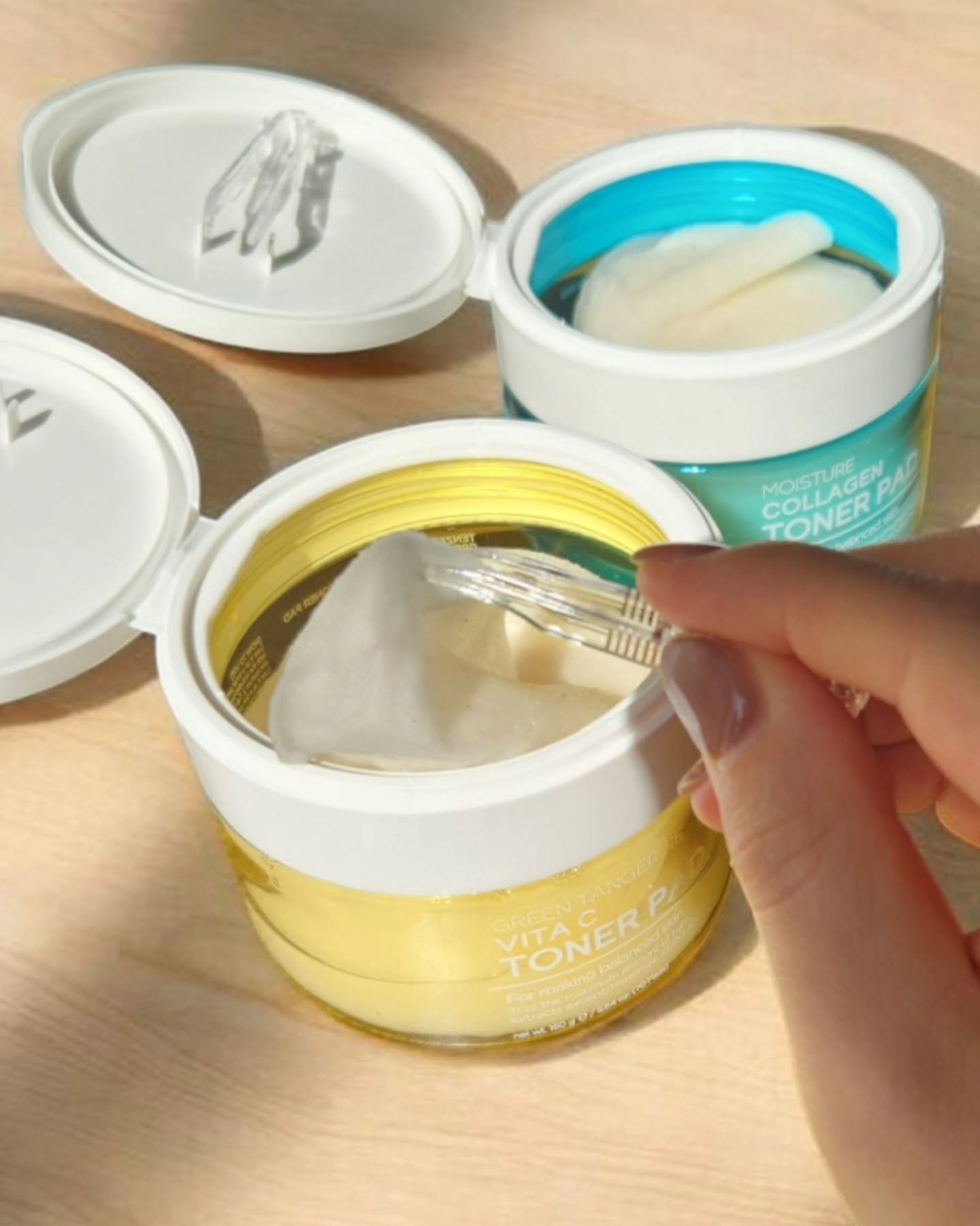 モイスチャーコラーゲン トナーパッド/tenzero/トナーパッドを使ったクチコミ（2枚目）