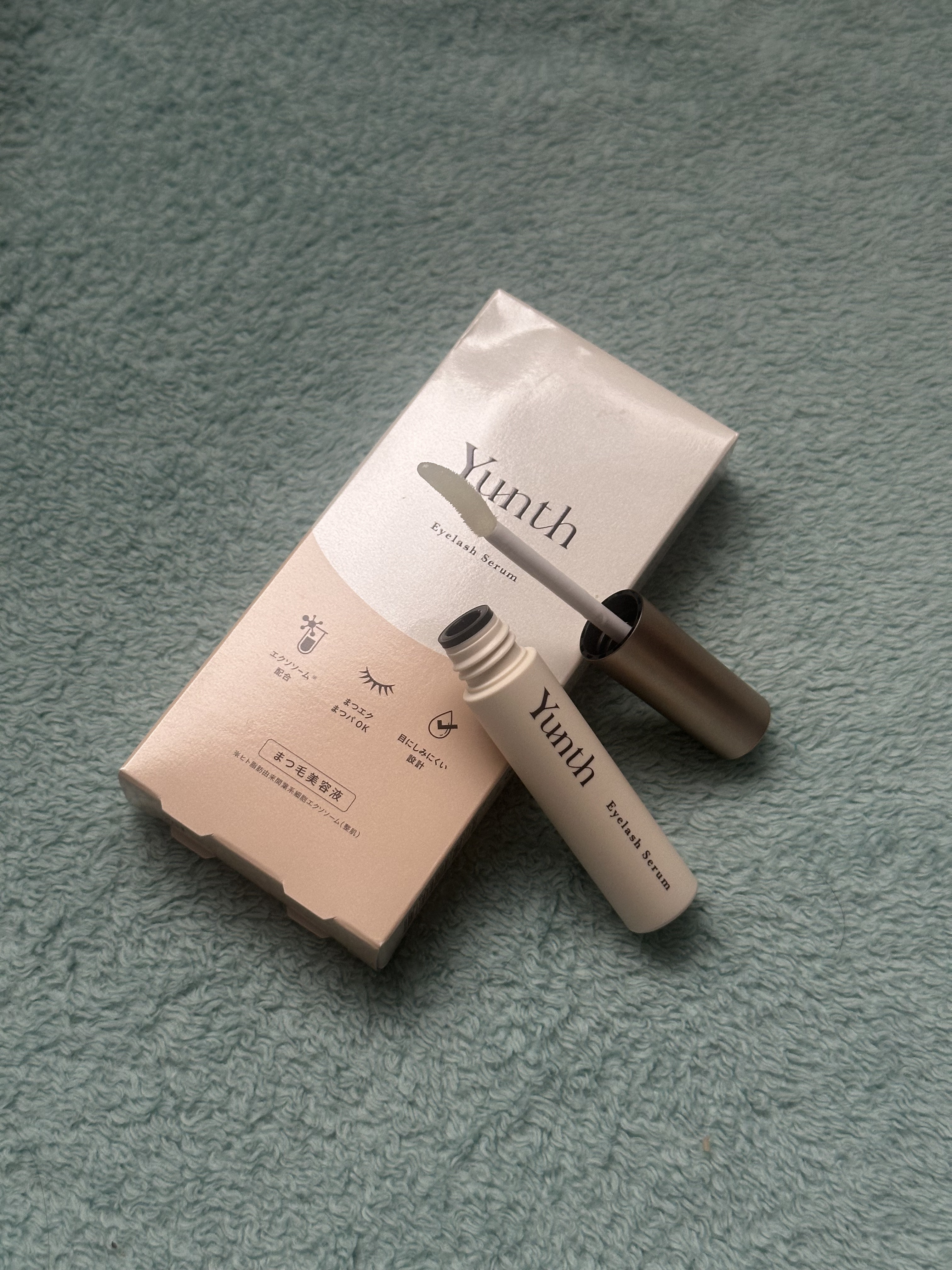 アイラッシュセラム EX/Yunth/まつげ美容液を使ったクチコミ（1枚目）