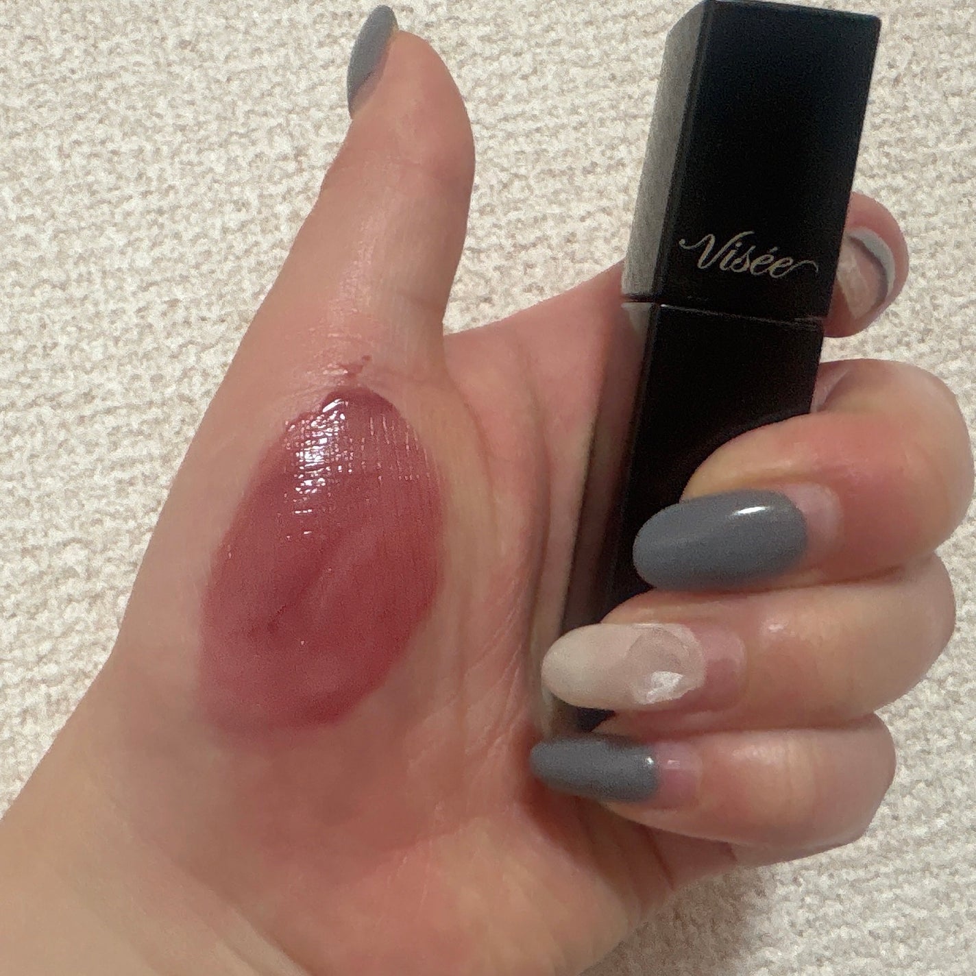 ネンマクフェイク リキッド/Visée/口紅を使ったクチコミ(2枚目)