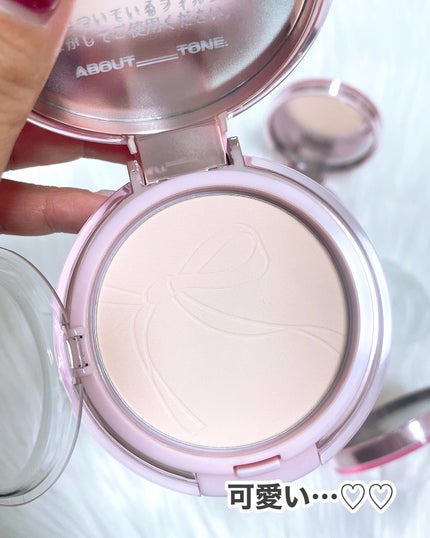 ザ・ブラーパウダーパクト/ABOUT TONE/プレストパウダーを使ったクチコミ(3枚目)