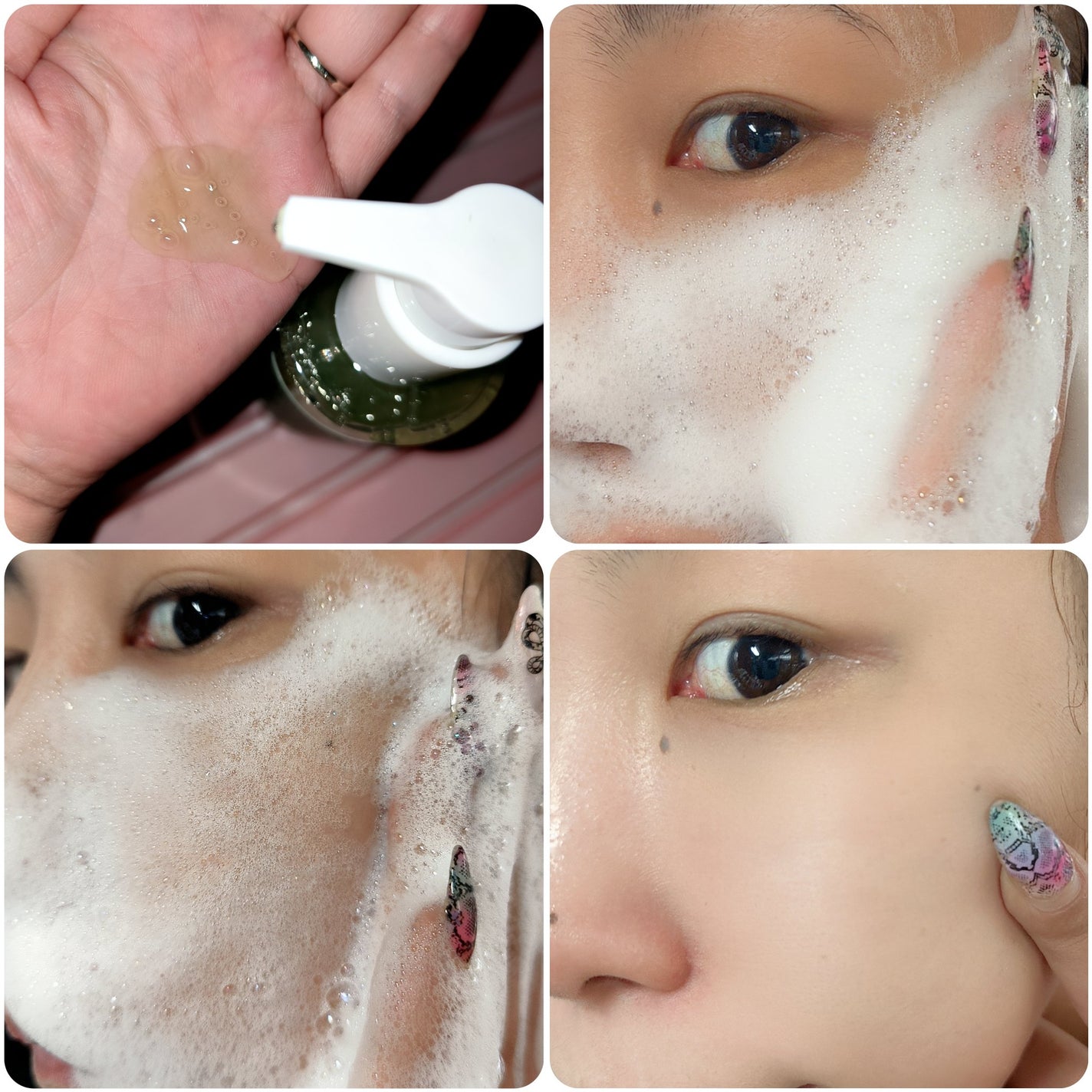 青麦クレンジングジェル /Veganifect/クレンジングジェルを使ったクチコミ(2枚目)