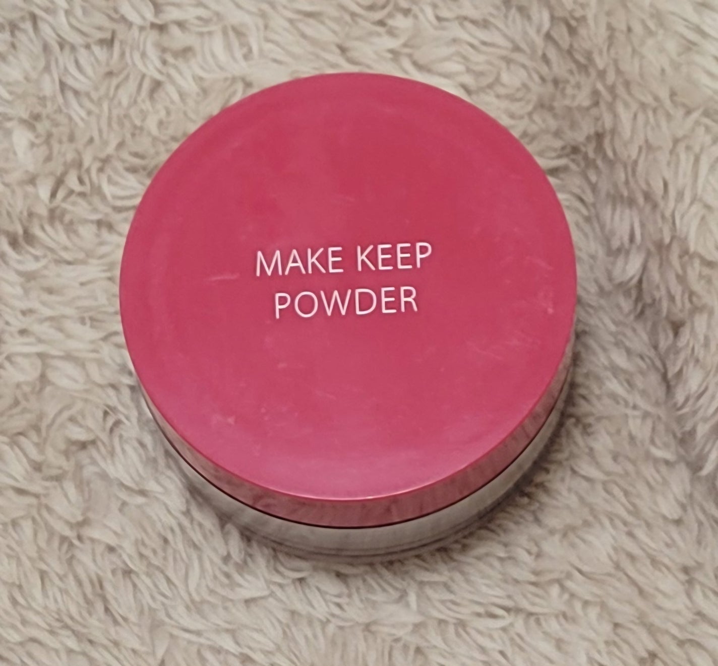 メイク キープ パウダー/コーセーコスメニエンス/ルースパウダーを使ったクチコミ(1枚目)