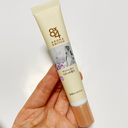 8x4 アロマスイッチ 涼感ネックジェル マンハッタンリネンの香り/8x4/デオドラント・制汗剤を使ったクチコミ(2枚目)