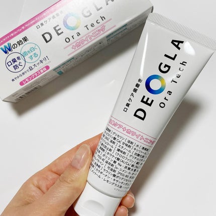 デオグラオーラテック +ホワイトニング/DEOGLA/歯磨き粉を使ったクチコミ(2枚目)