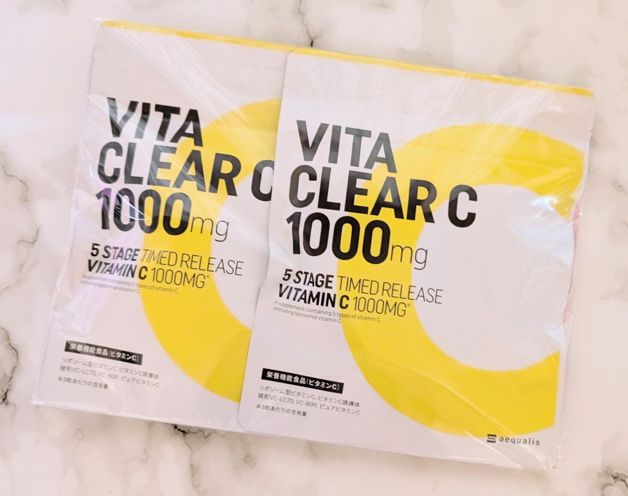 ビタクリアC/aequalis/美容サプリメントを使ったクチコミ（1枚目）