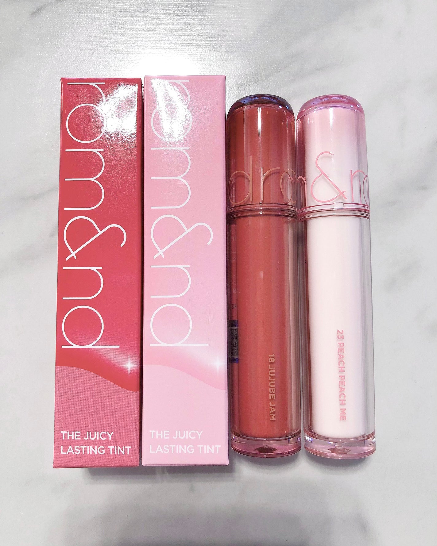 ザ ジューシーラスティングティント/rom&nd/リップティントを使ったクチコミ(1枚目)