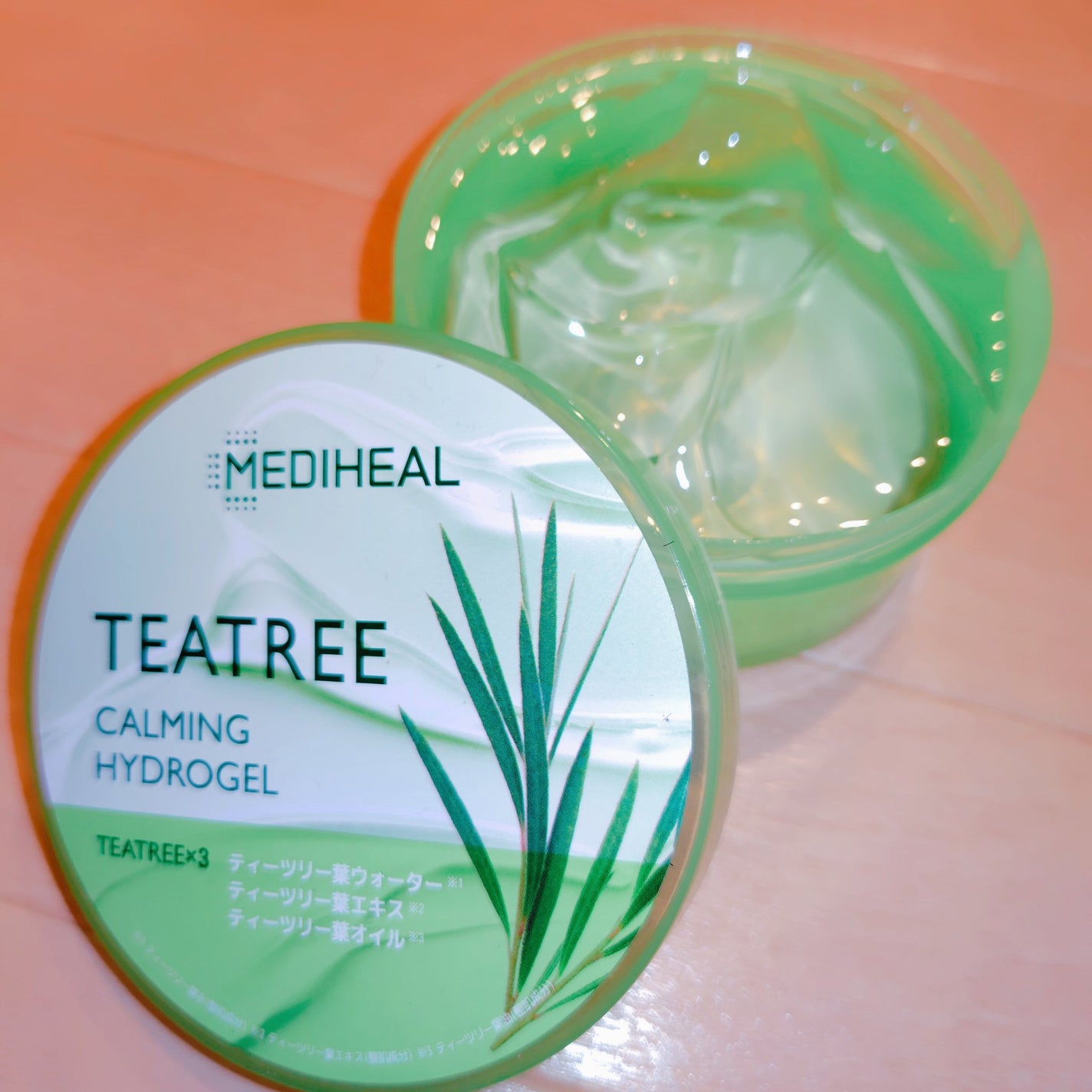 ティーツリーカーミングハイドロジェル/MEDIHEAL/ボディローションを使ったクチコミ(1枚目)